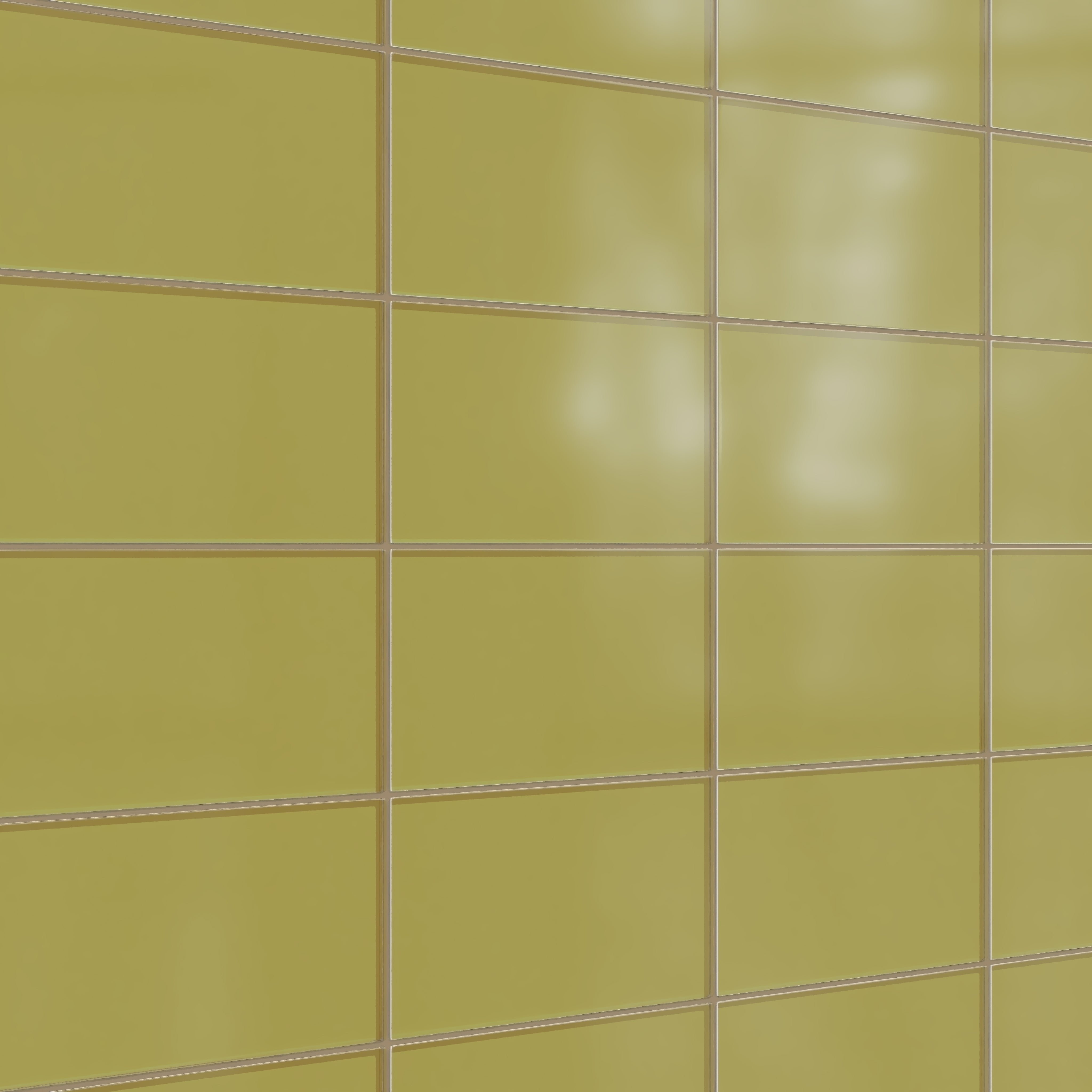 6x12 Glass Tile in Pine Siskin Matte