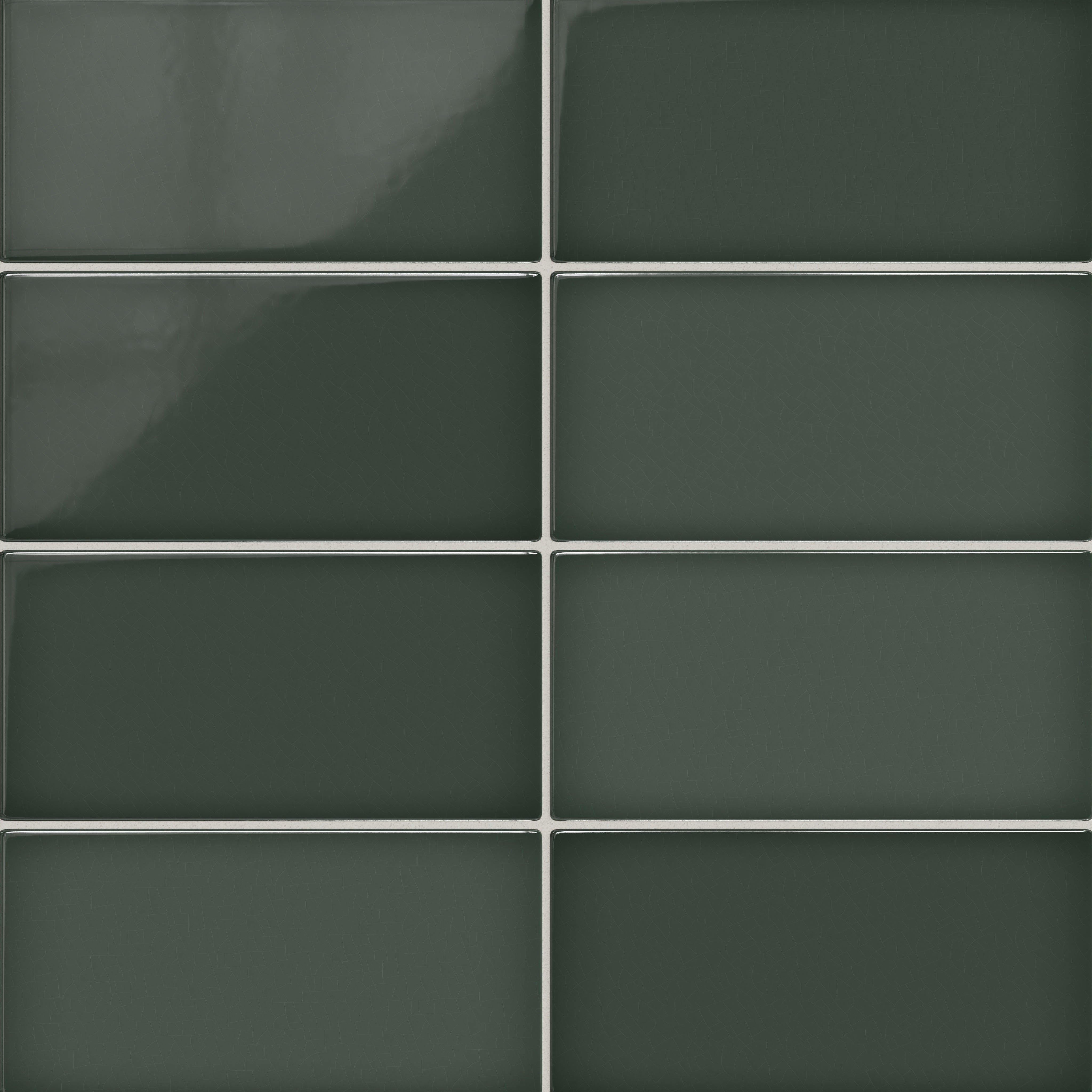 6x12 Original Ceramic Tile in Tempest Gloss