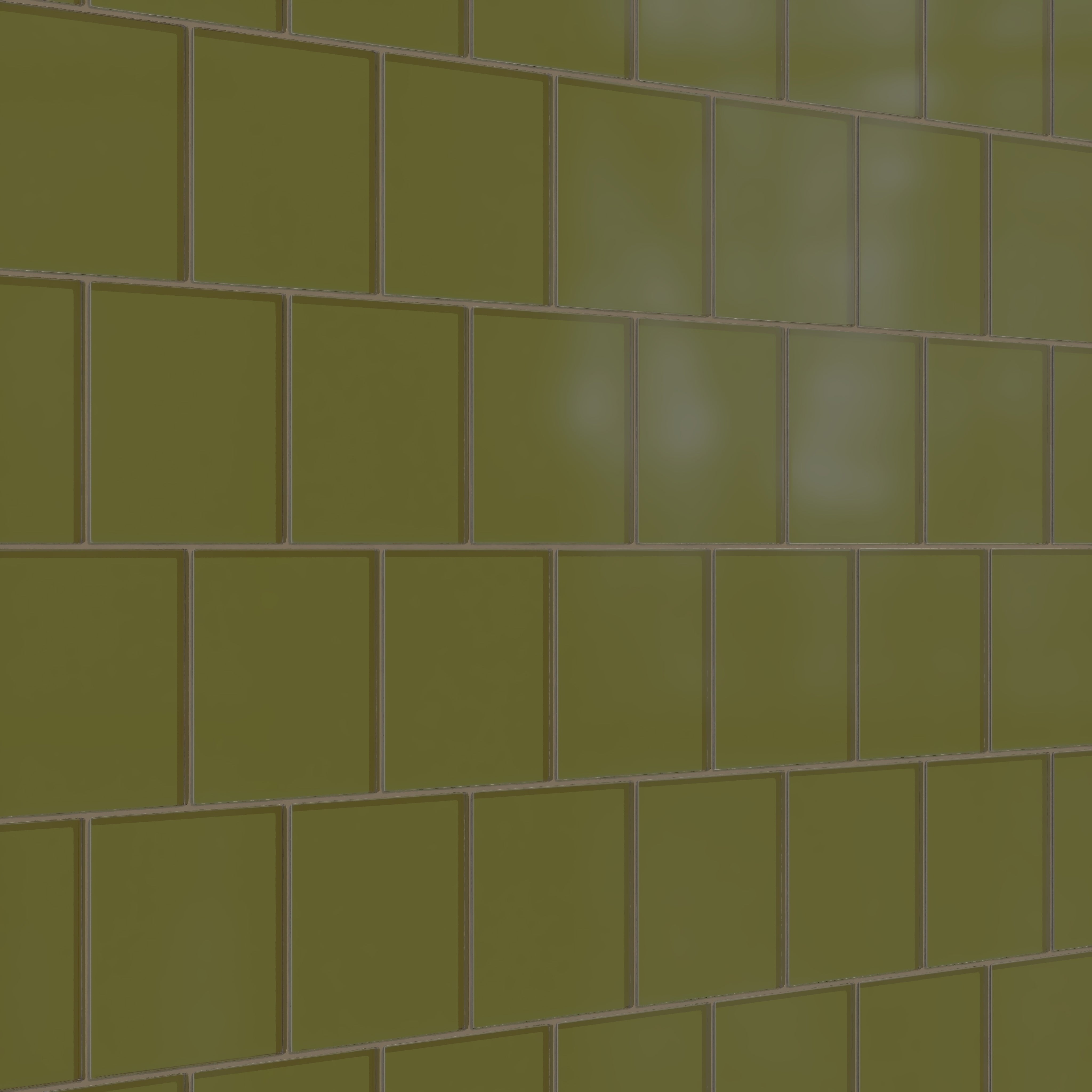6x6 Glass Tile in Cormorant Matte