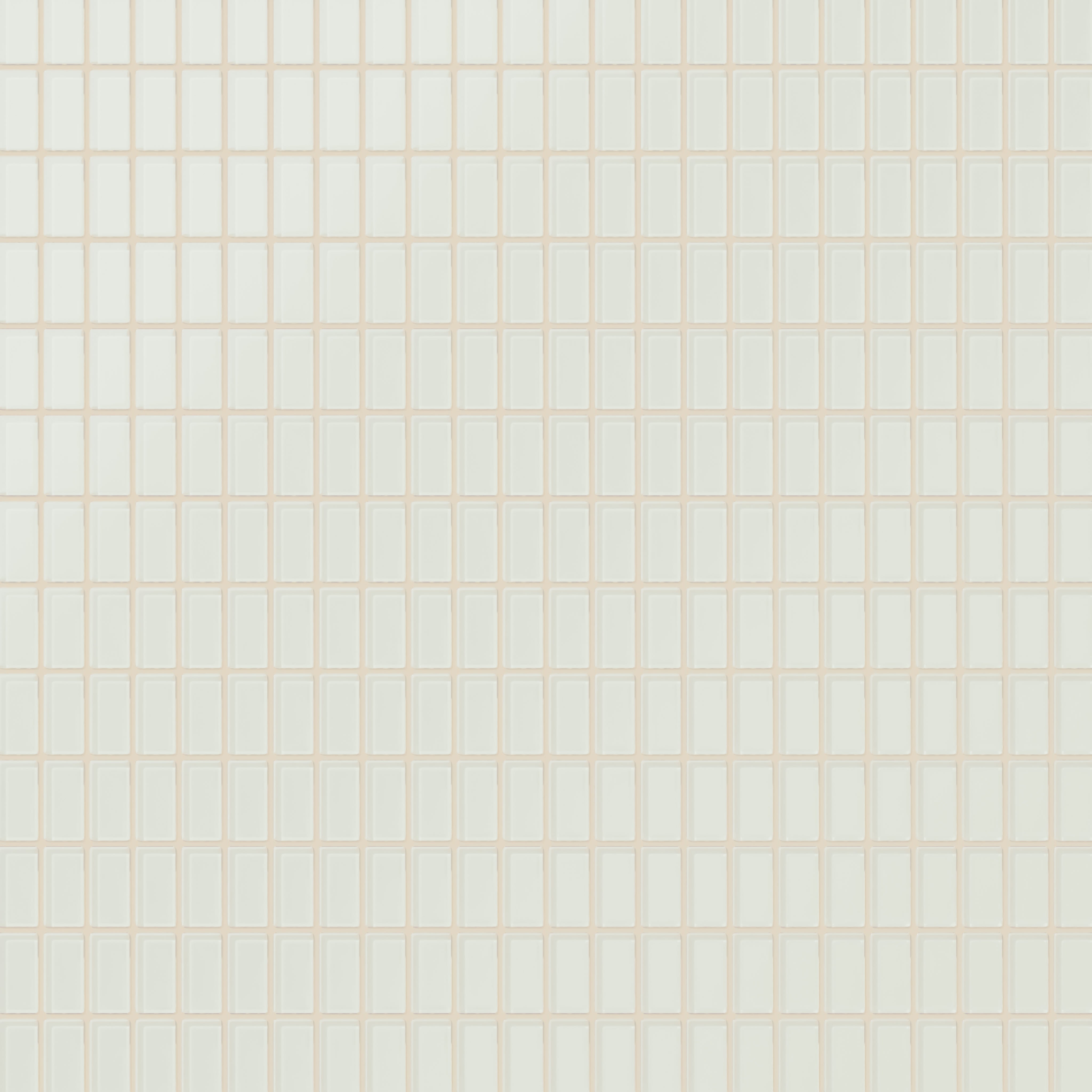 1x2 Straight Set Sheeted Glass Mosaic Tile in Flycatcher Matte