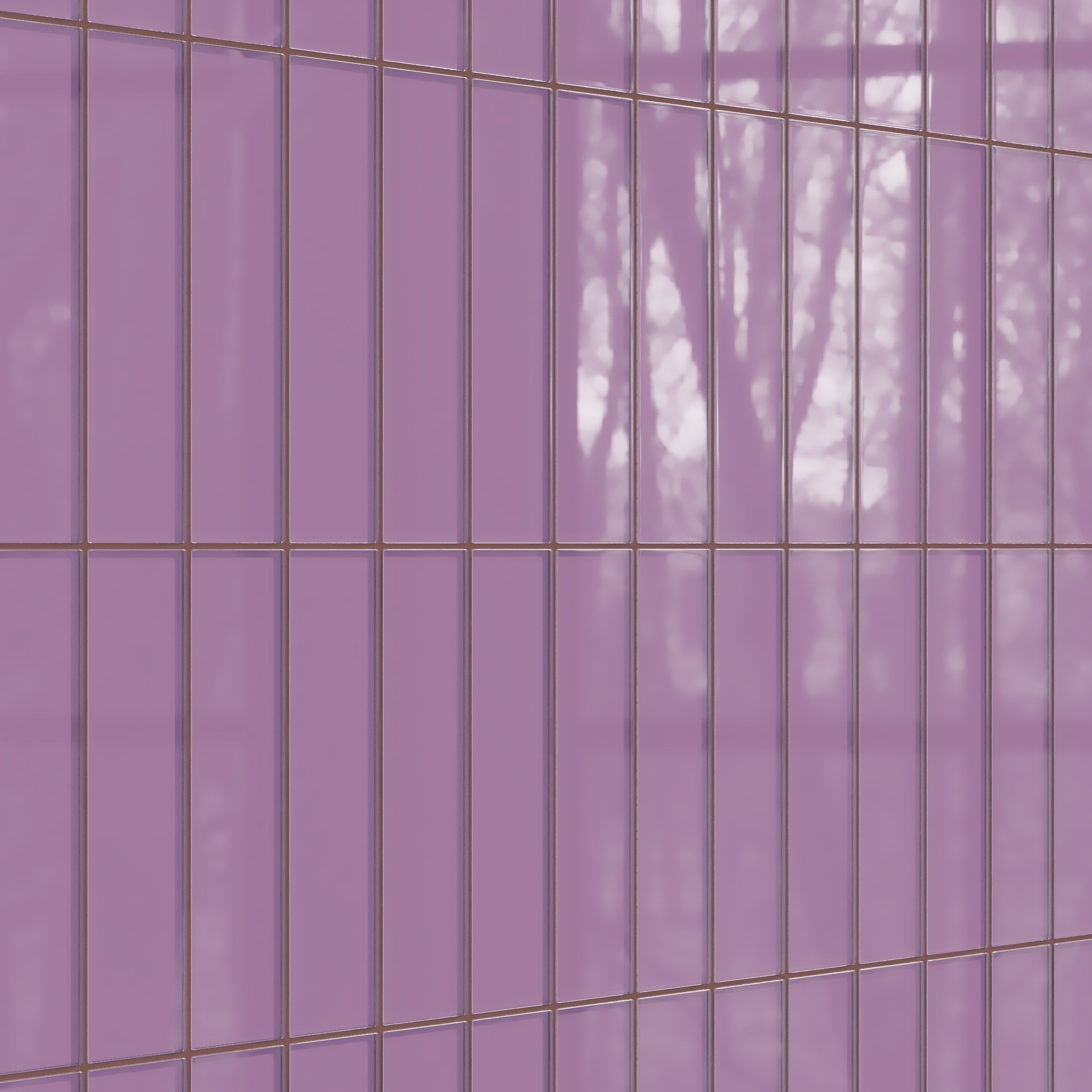 3x12 Glass Tile in Waxbill Gloss