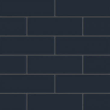 4x12 Original Ceramic Tile in Navy Blue Matte