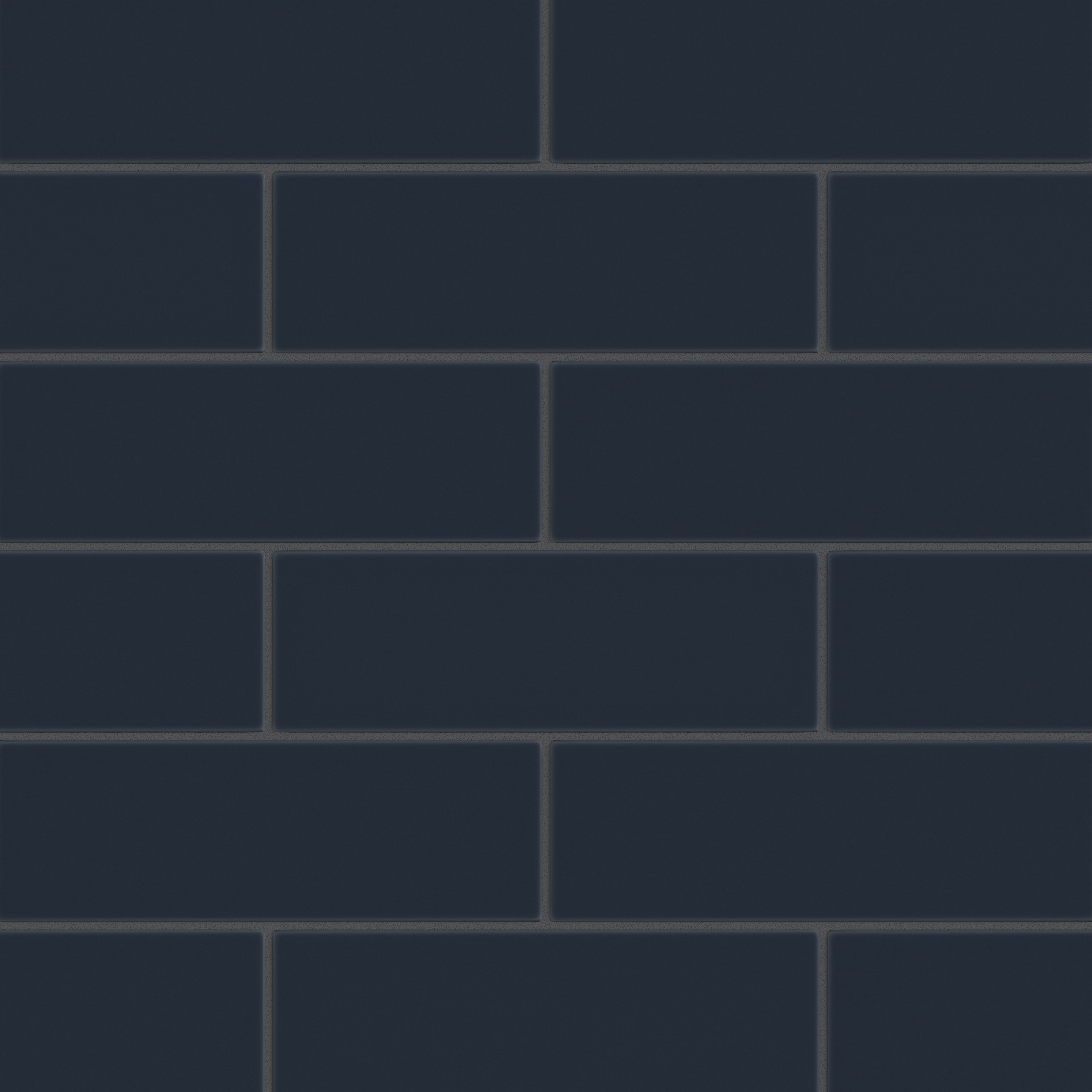 4x12 Original Ceramic Tile in Navy Blue Matte