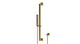 Flatiron Hand Shower in Satin Brass