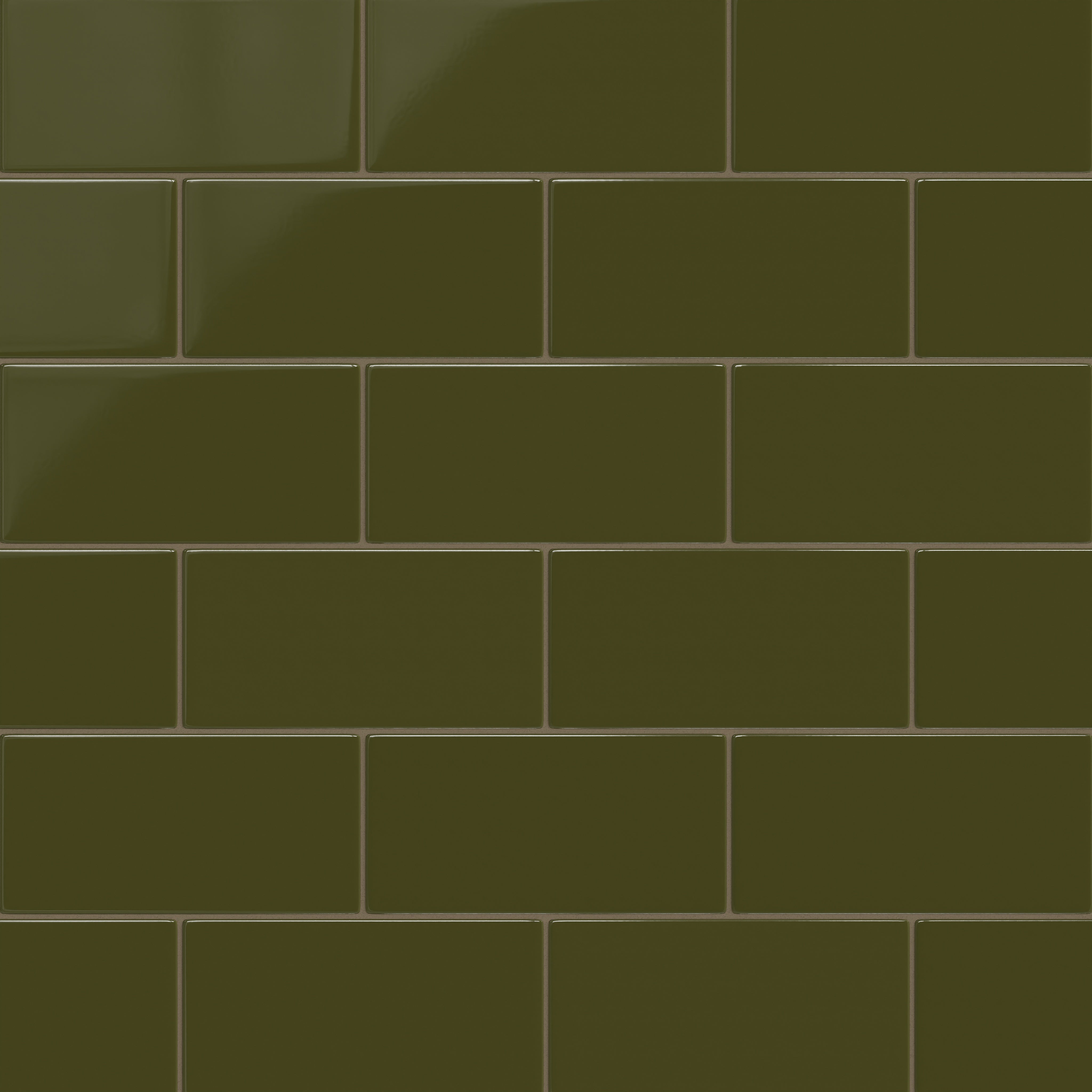 6x12 Original Ceramic Tile in Bonsai Gloss