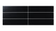 2x8 Natural Press Ceramic Tile in Bone Black Matte