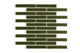 1x6 Half Offset Sheeted Original Ceramic Mosaic Tile in Lone Pine Gloss