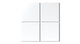 6x6 Natural Press Ceramic Tile in Gesso Matte