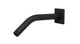 Flatiron 45-Degree 8" Shower Arm with Flange in Matte Black