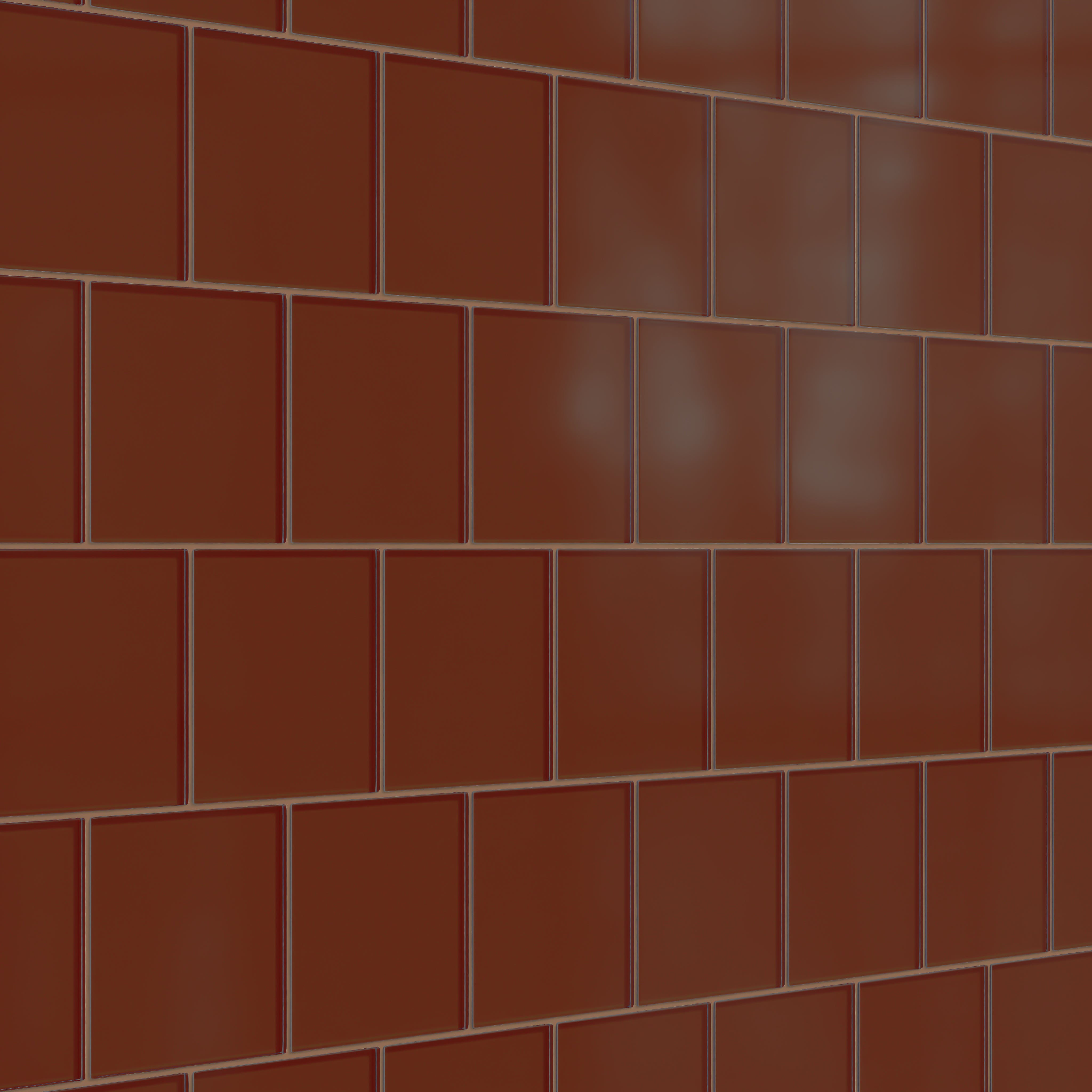 6x6 Glass Tile in Pheasant Matte