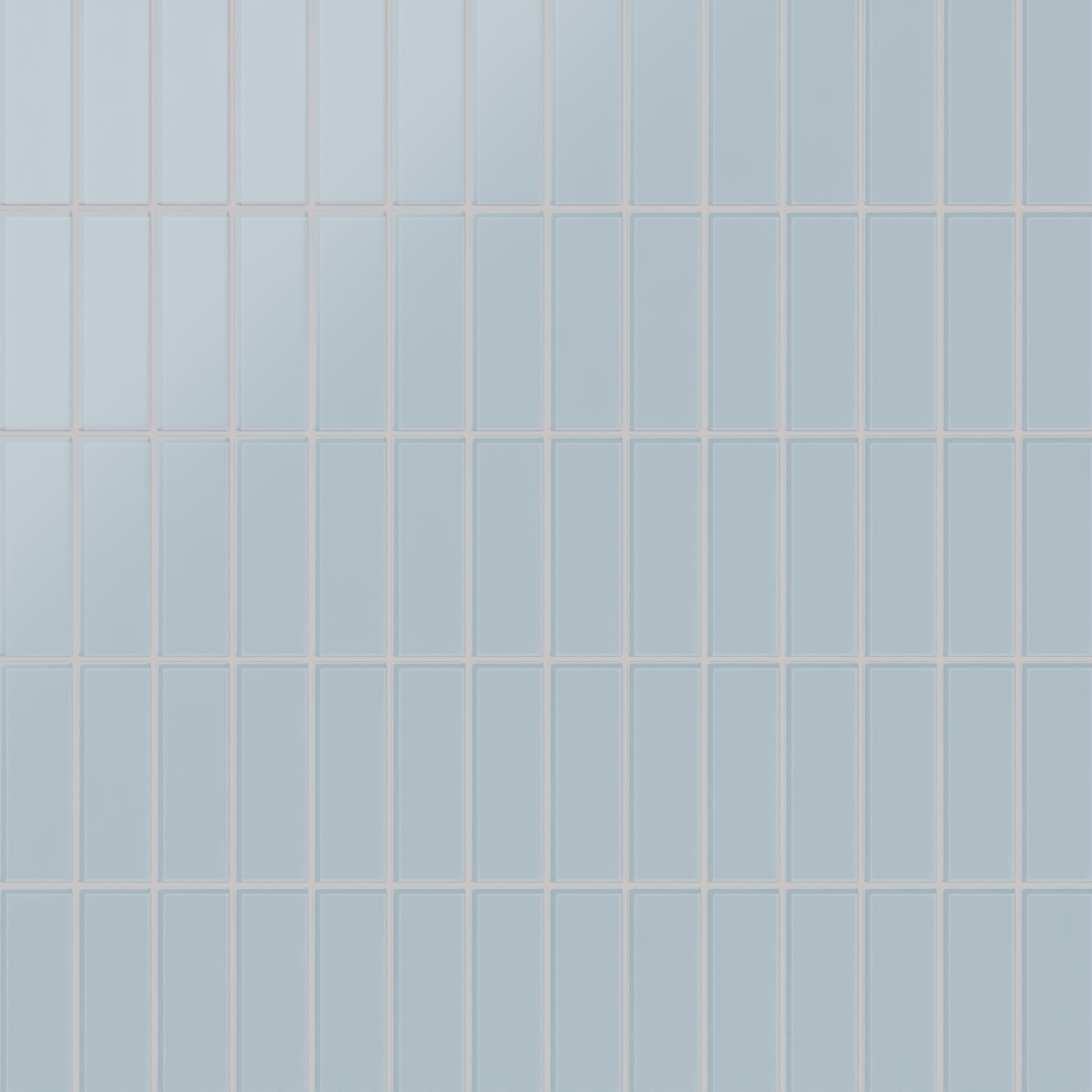 2x6 Glass Tile in Partridge Matte
