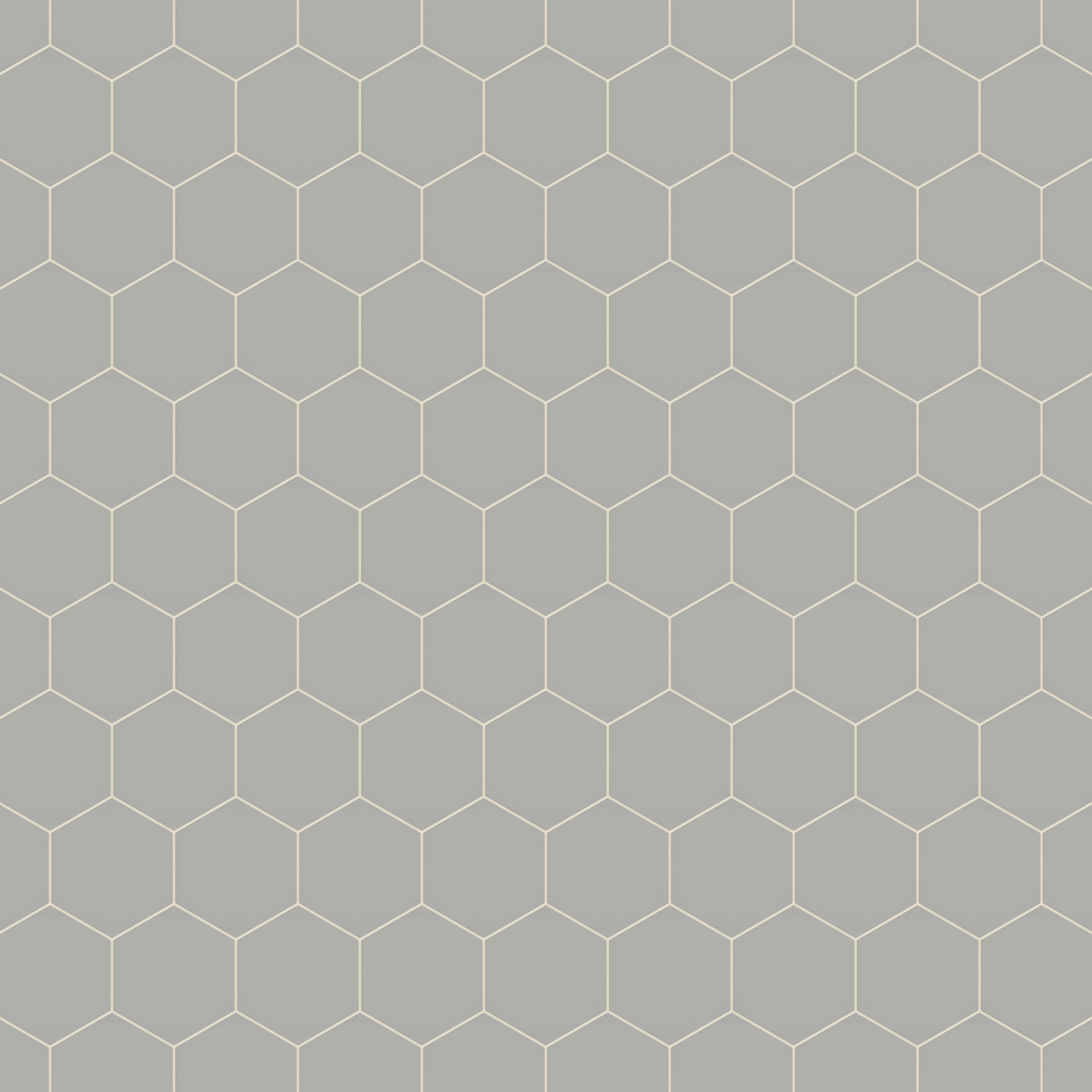 8" Hexagon Natural Press Ceramic Tile in Puget Sound Matte