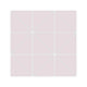 3" Triangle Sheeted - Quadrant Original Ceramic Mosaic Tile in Evening Glow Matte