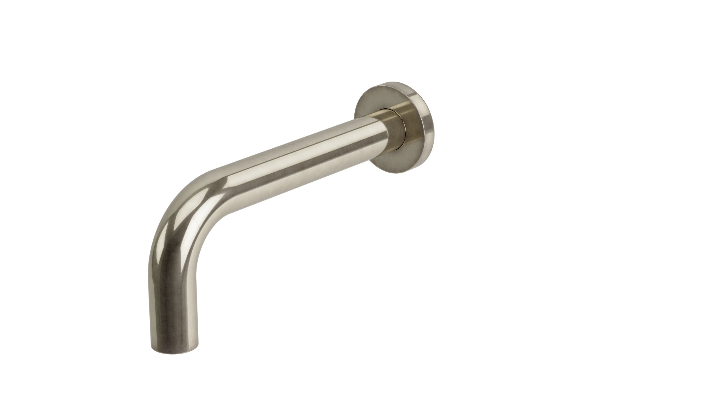 Contour Wall Mount 7.5" Spout in French Nickel