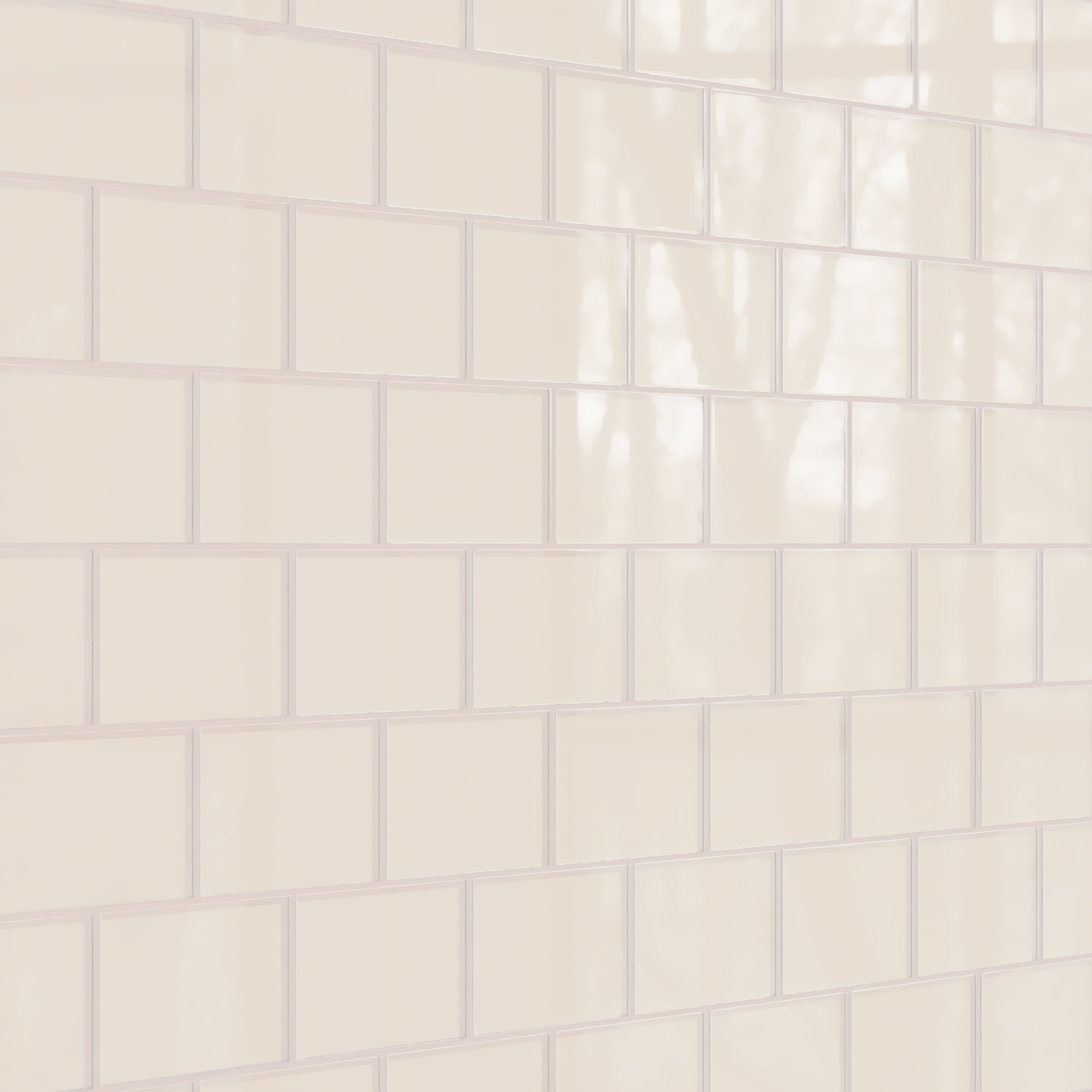 4x6 Glass Tile in Sandpiper Gloss