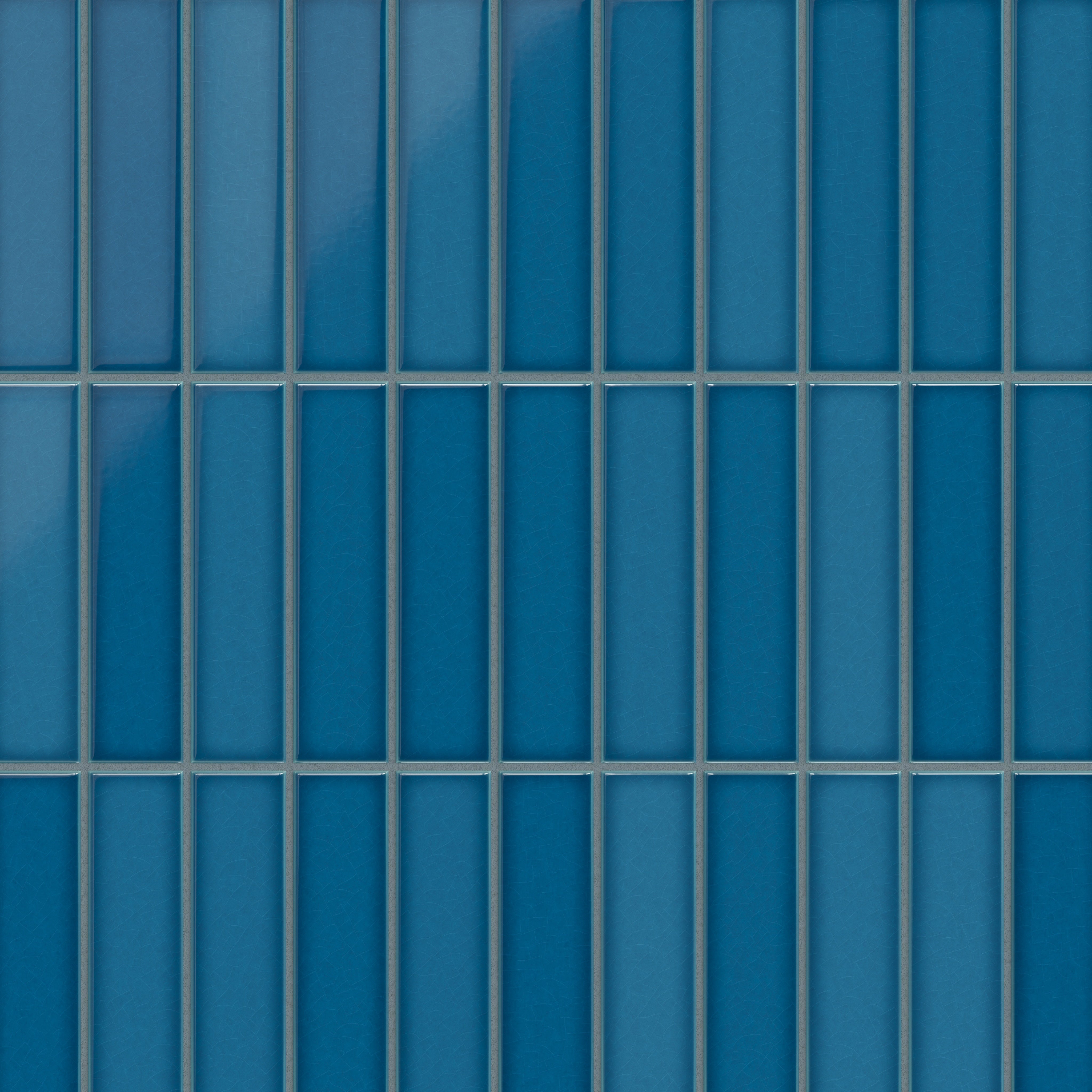 2x8 Original Ceramic Tile in Adriatic Sea Gloss - Fireclay Tile