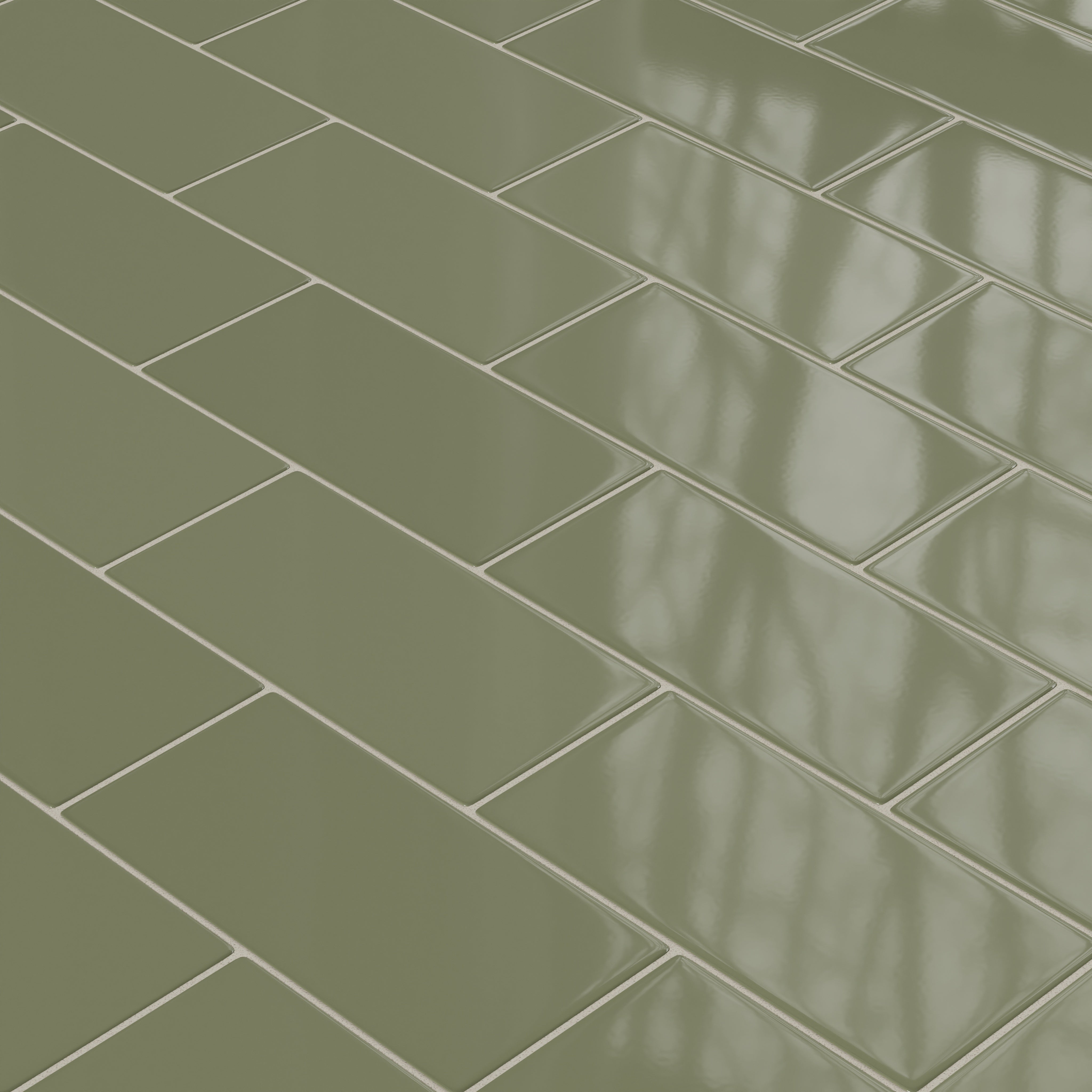 6x12 Original Ceramic Tile in Peabody Gloss