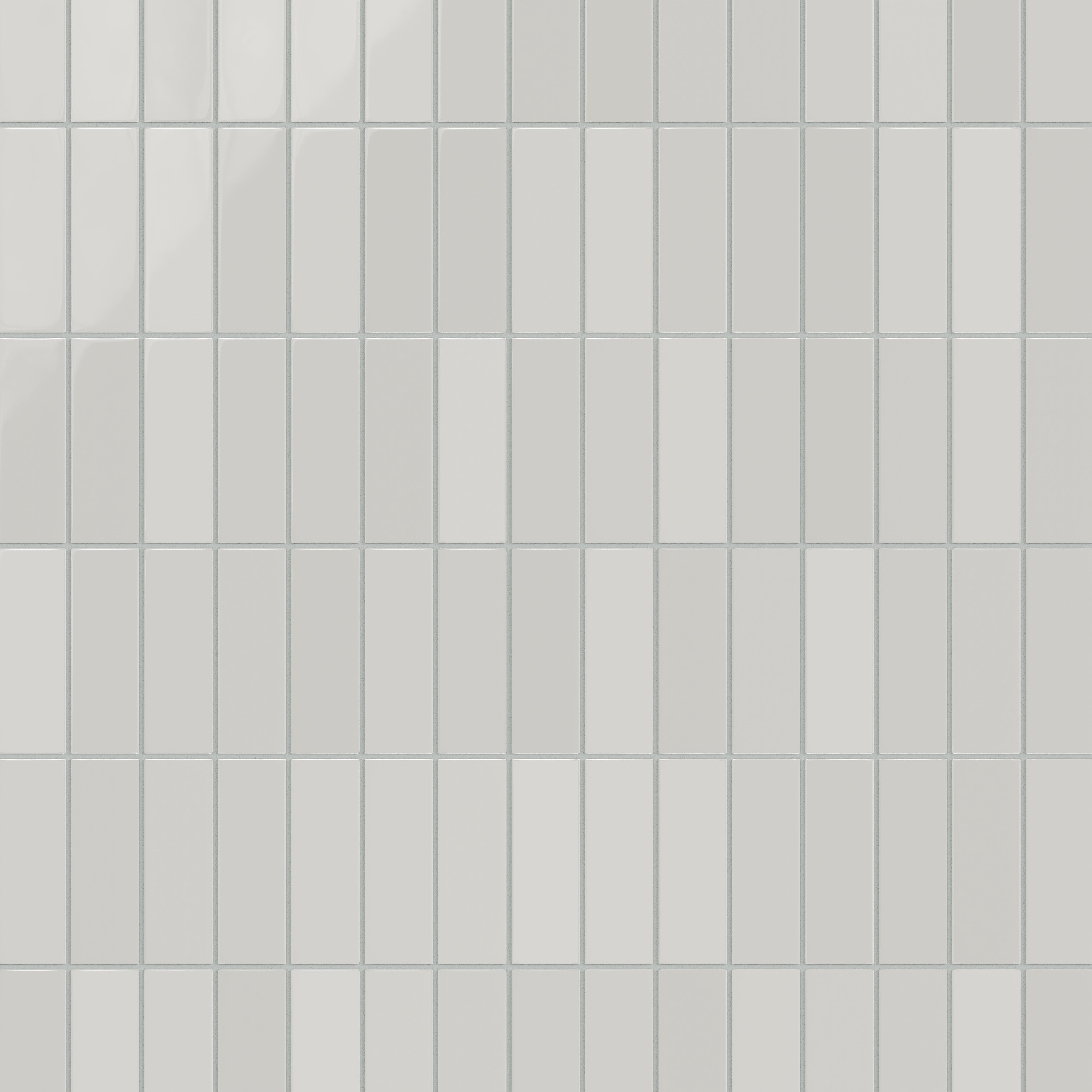 2x6 Natural Press Ceramic Tile in Cloud Cover Gloss