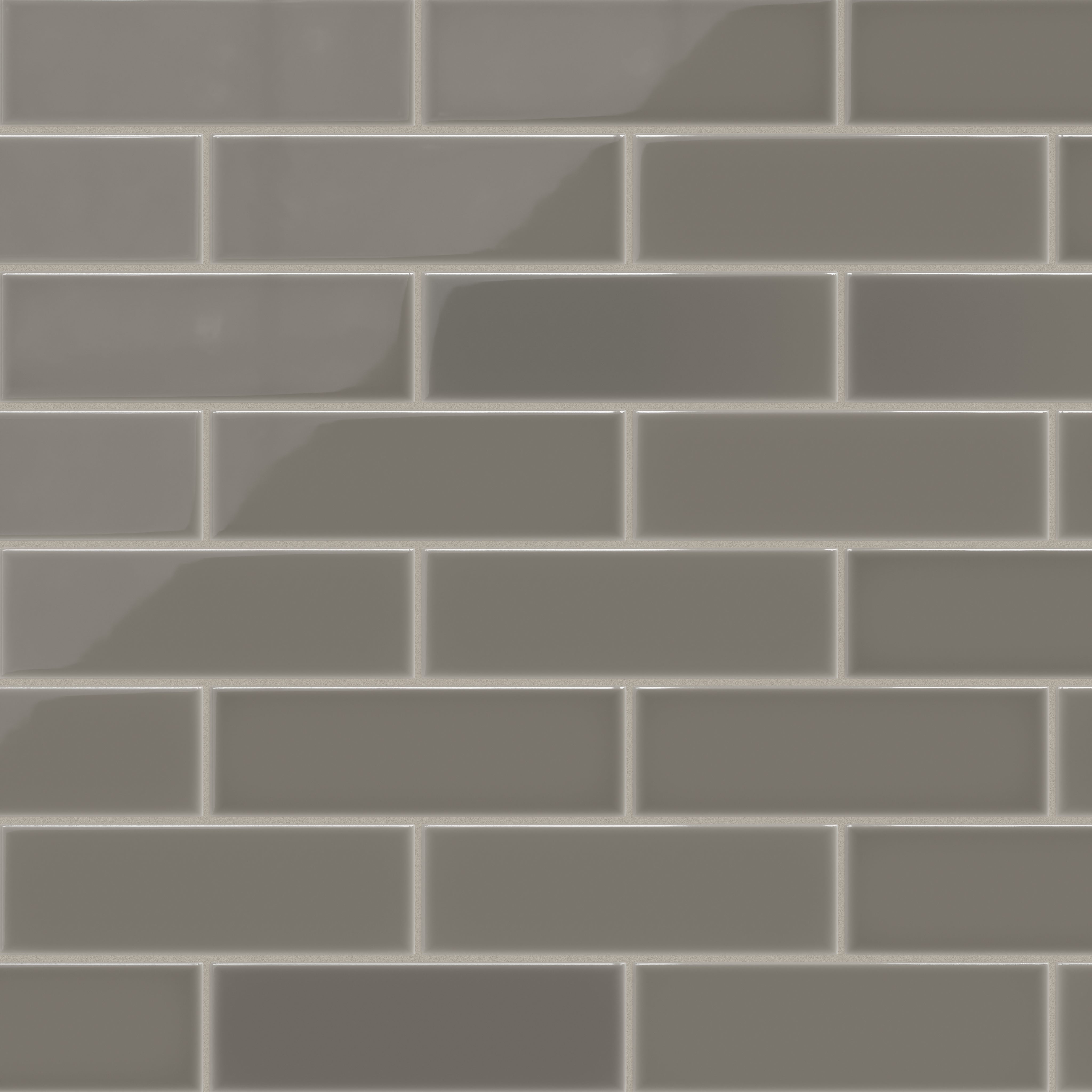 3x9 Natural Press Ceramic Tile in Timberline Gloss