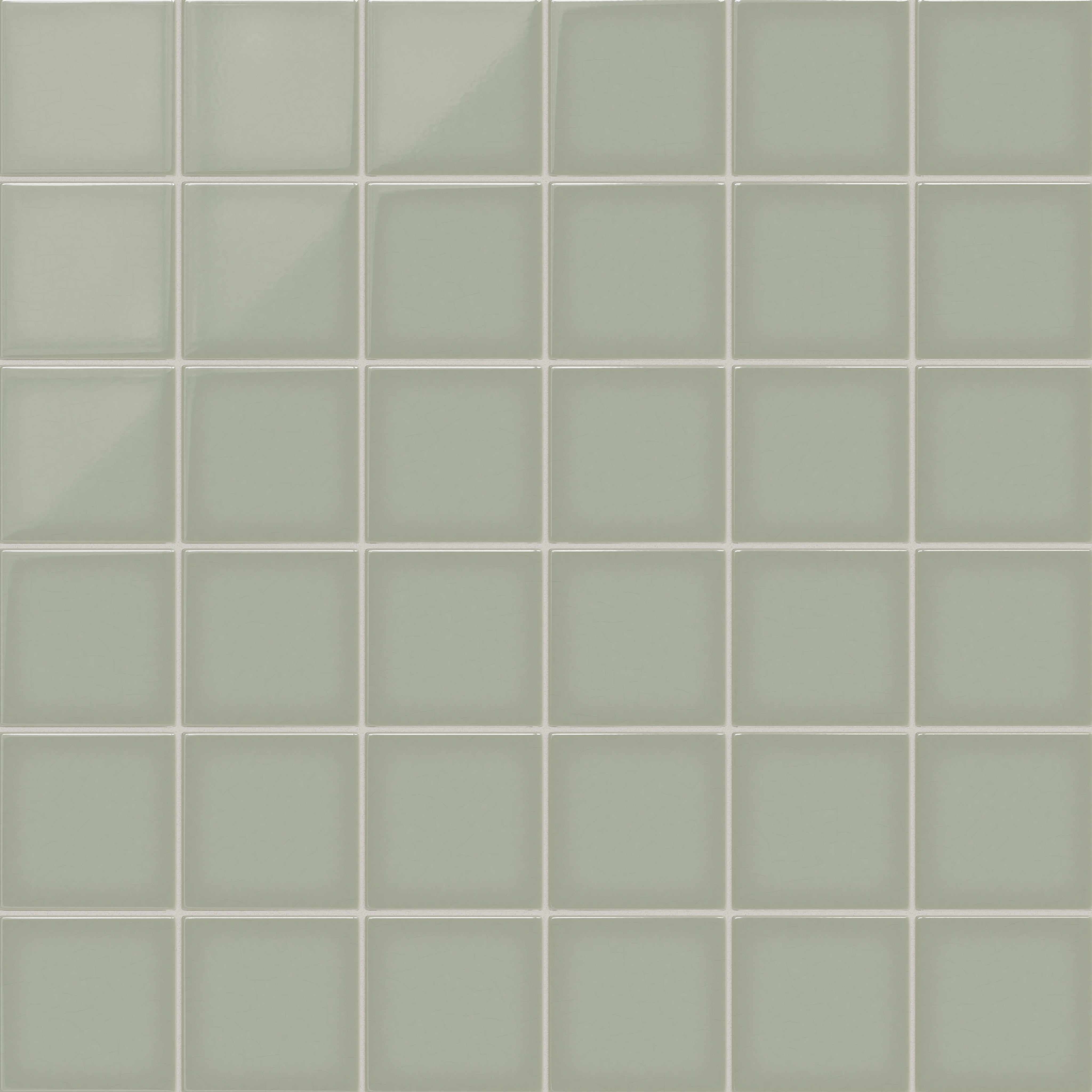 6x6 Original Ceramic Tile in Rosemary Gloss