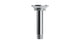 Emerson 4" Straight Shower Arm with Flange in Polished Chrome