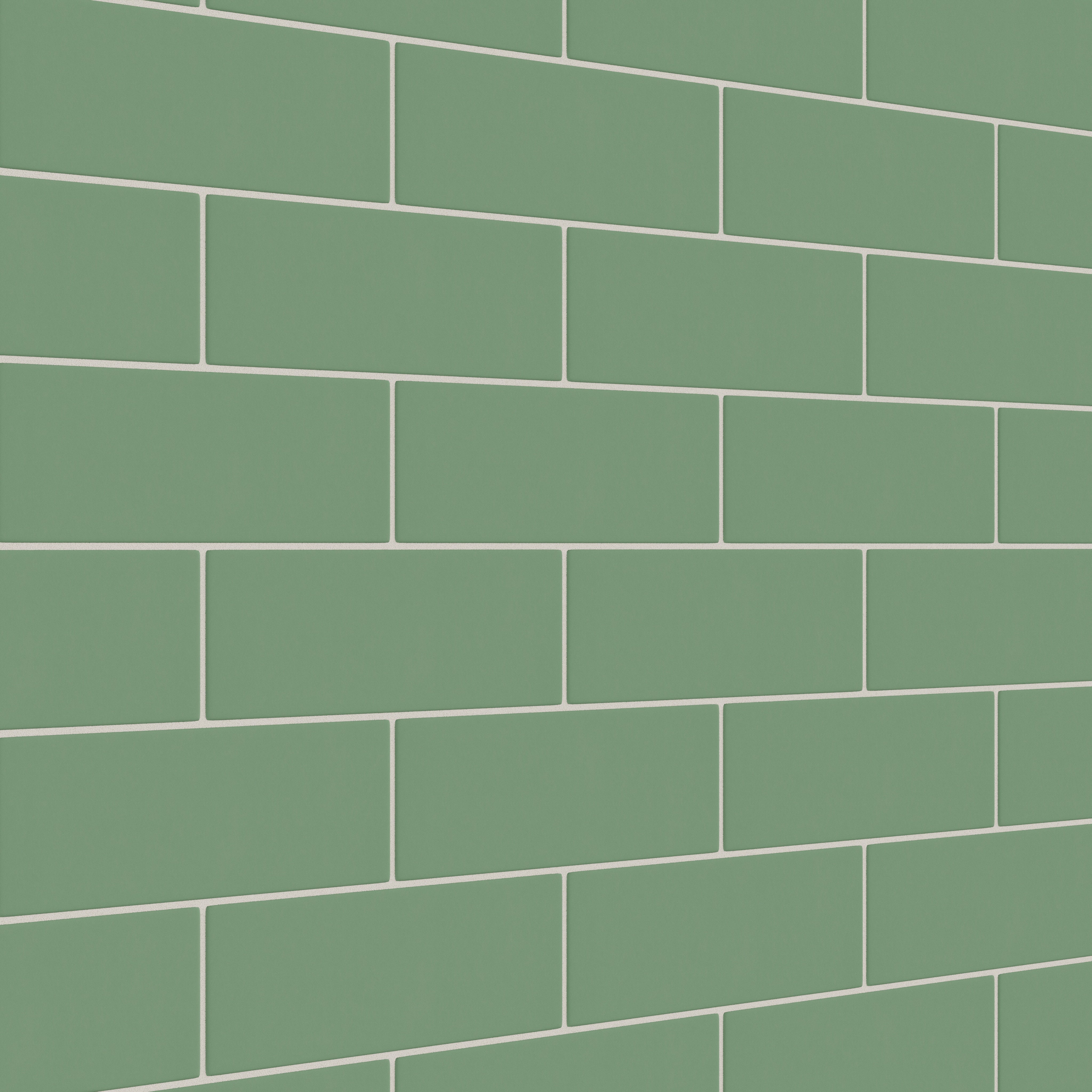 4x12 Original Ceramic Tile in Sea Green Matte