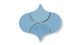 Ogee Drop Original Ceramic Tile in Caribbean Sea Gloss
