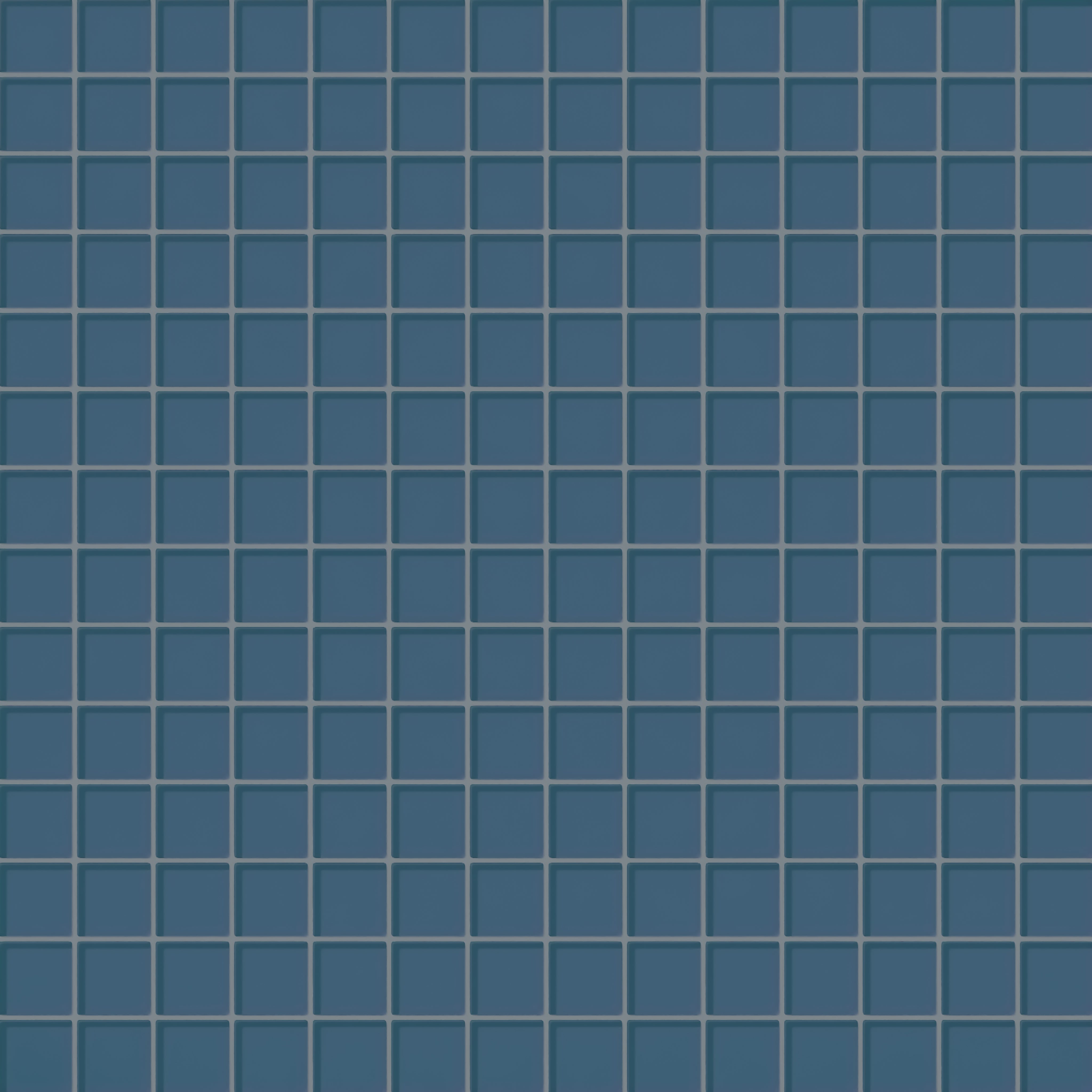 2x2 Straight Set Sheeted Glass Mosaic Tile in Blue Jay Gloss
