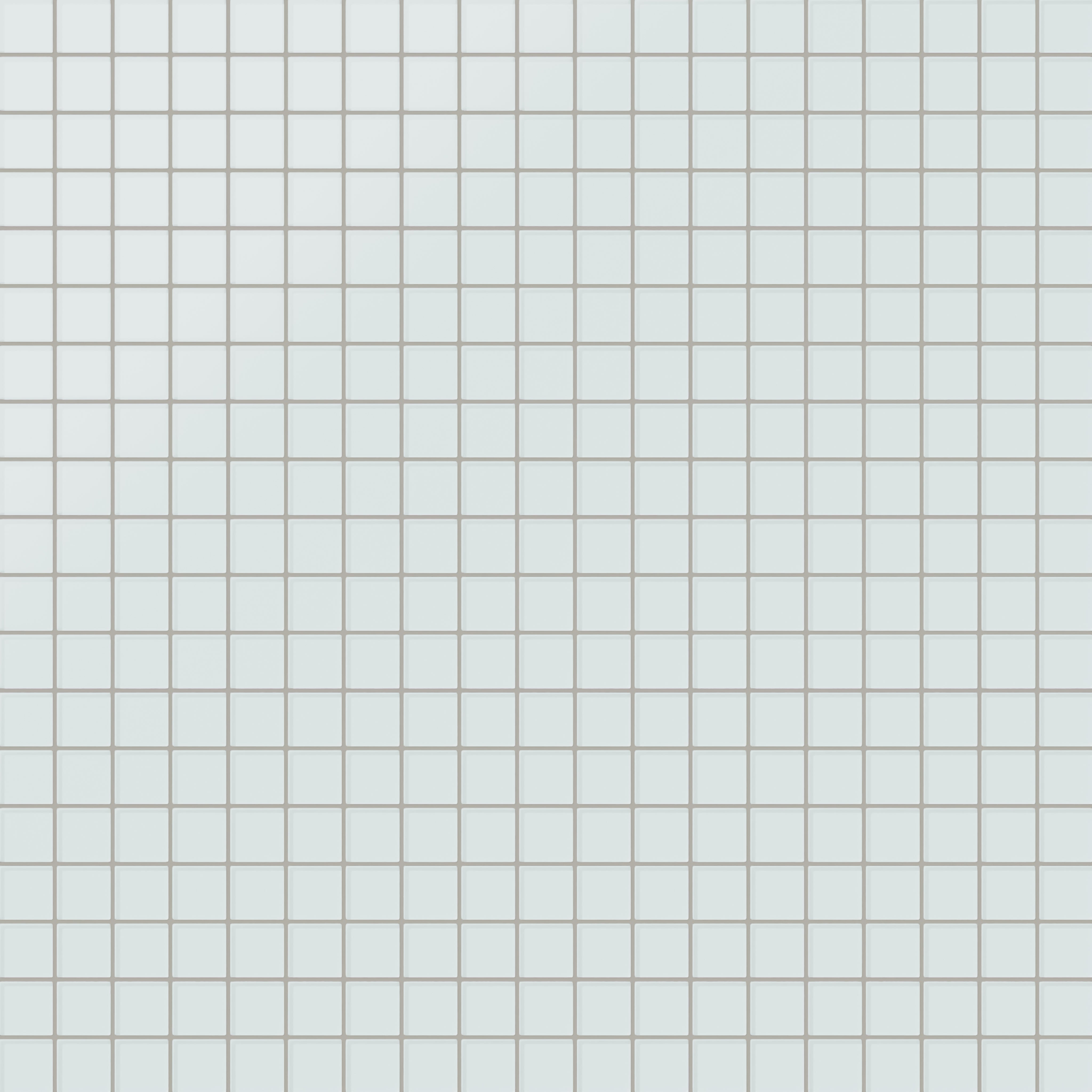 2x2 Straight Set Sheeted Glass Mosaic Tile in Warbler Matte