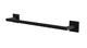Flatiron Square Towel Bar 18" in Matte Black