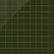 3x3 Straight Set Sheeted Natural Press Ceramic Mosaic Tile in Green Apatite Gloss