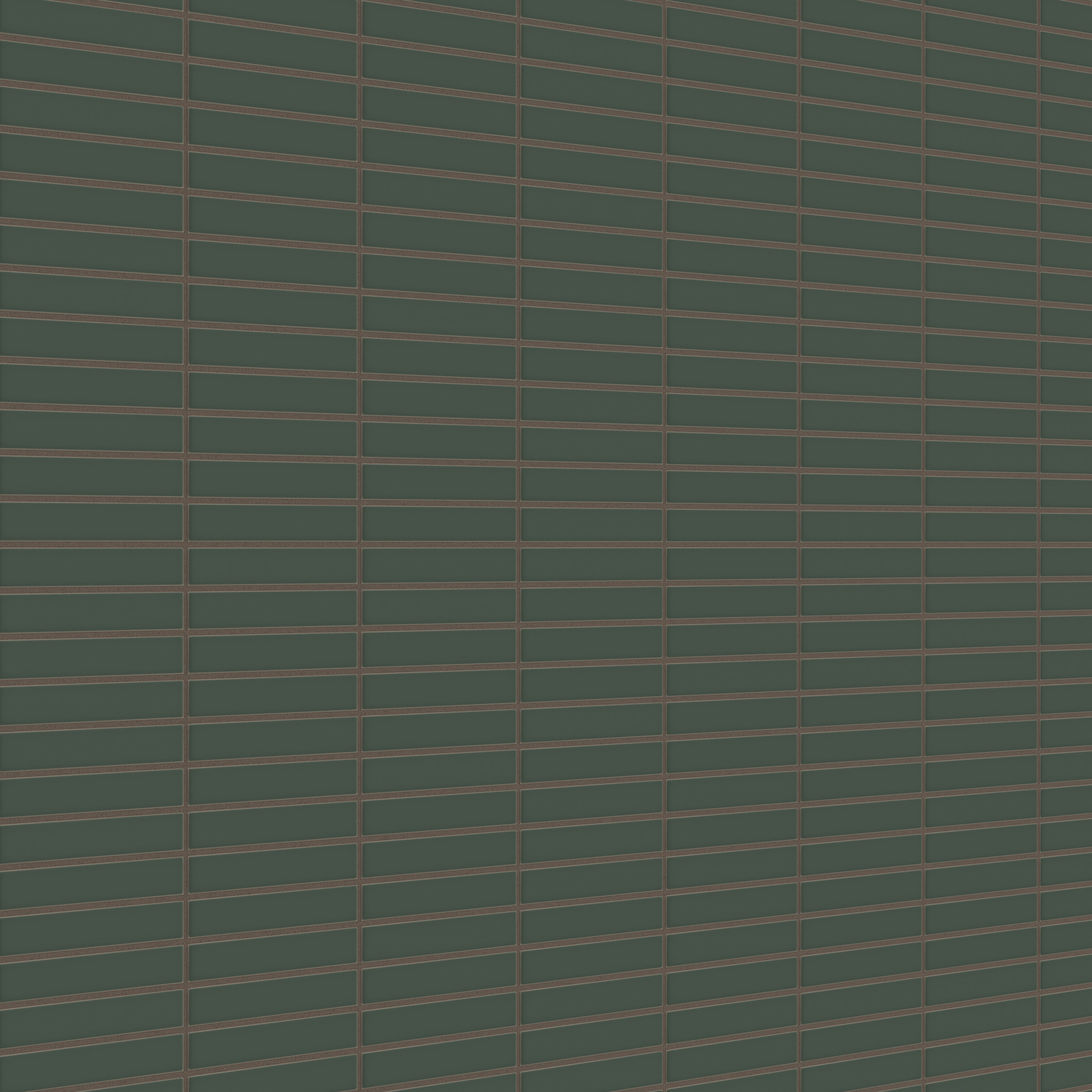 1x6 Straight Set Sheeted Original Ceramic Mosaic Tile in Tempest Matte