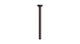 Emerson 12" Straight Shower Arm with Flange in Architectural Copper