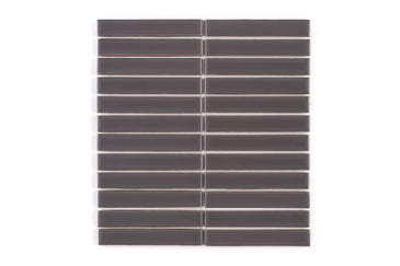 1x6 Straight Set Sheeted Original Ceramic Mosaic Tile in Kalamata Matte