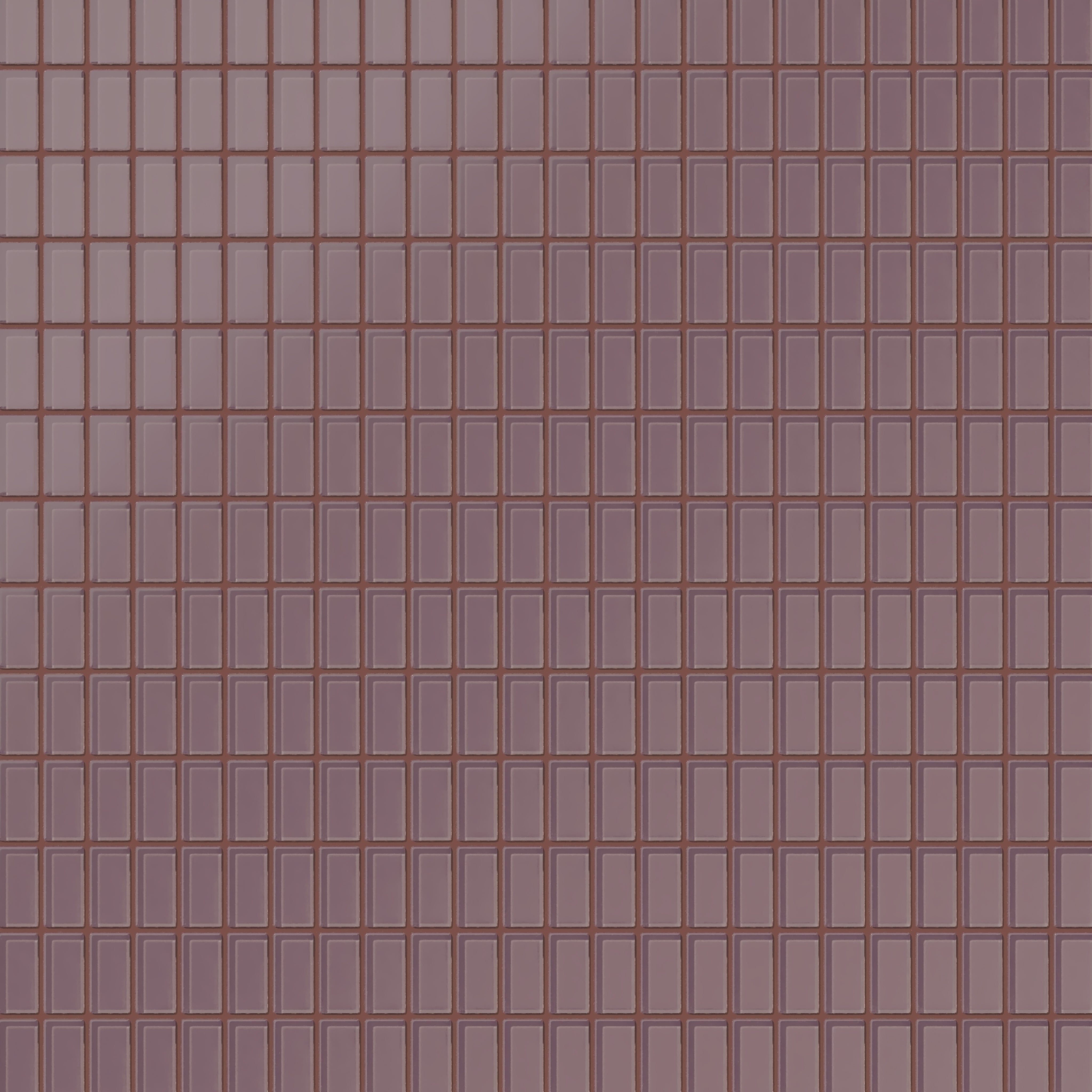 1x2 Straight Set Sheeted Glass Mosaic Tile in Crane Matte