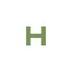 Chaine Homme Original Ceramic Tile in Kelp Matte