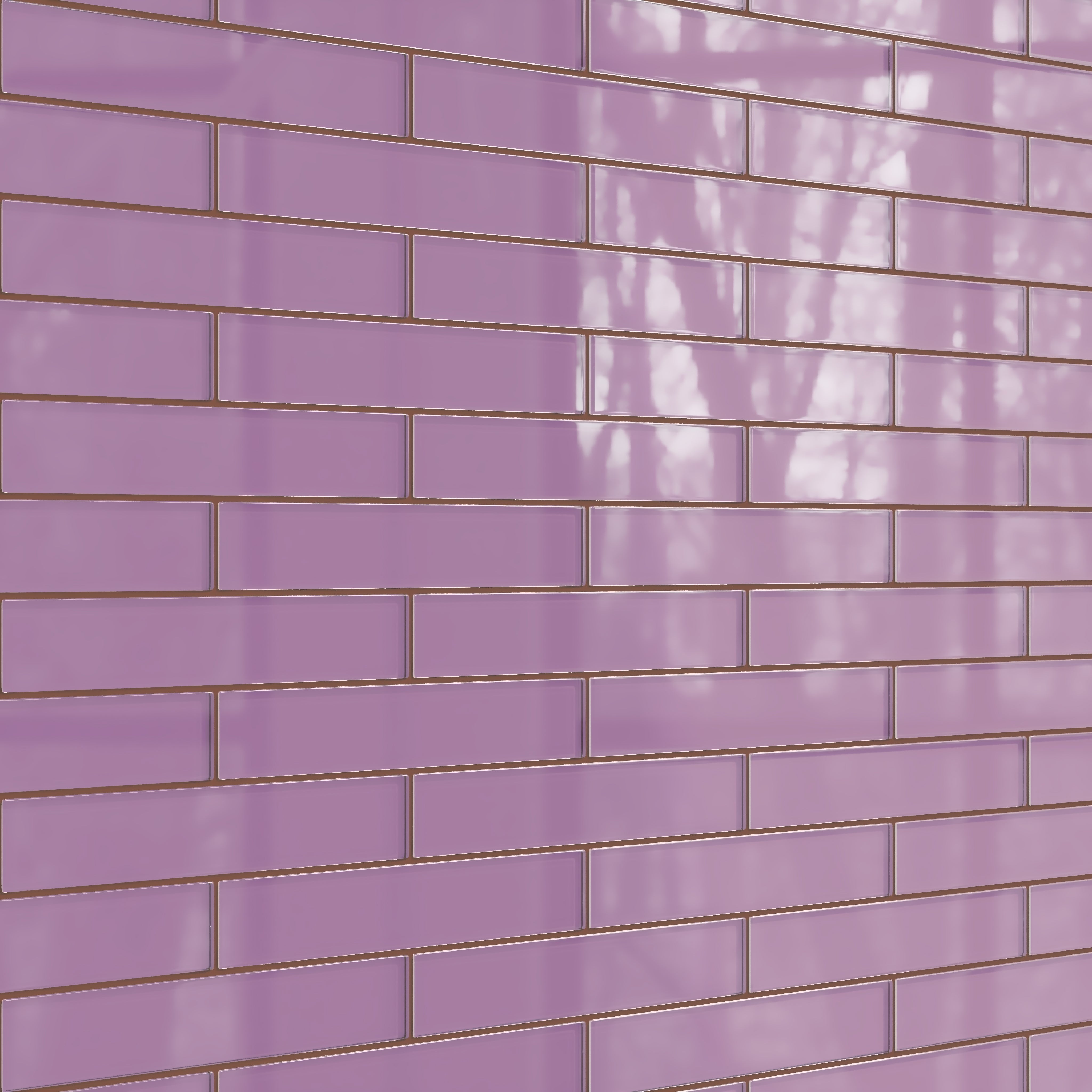 2x12 Glass Tile in Waxbill Gloss