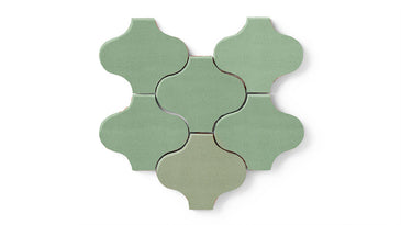Paseo Original Ceramic Tile in Sea Green Matte