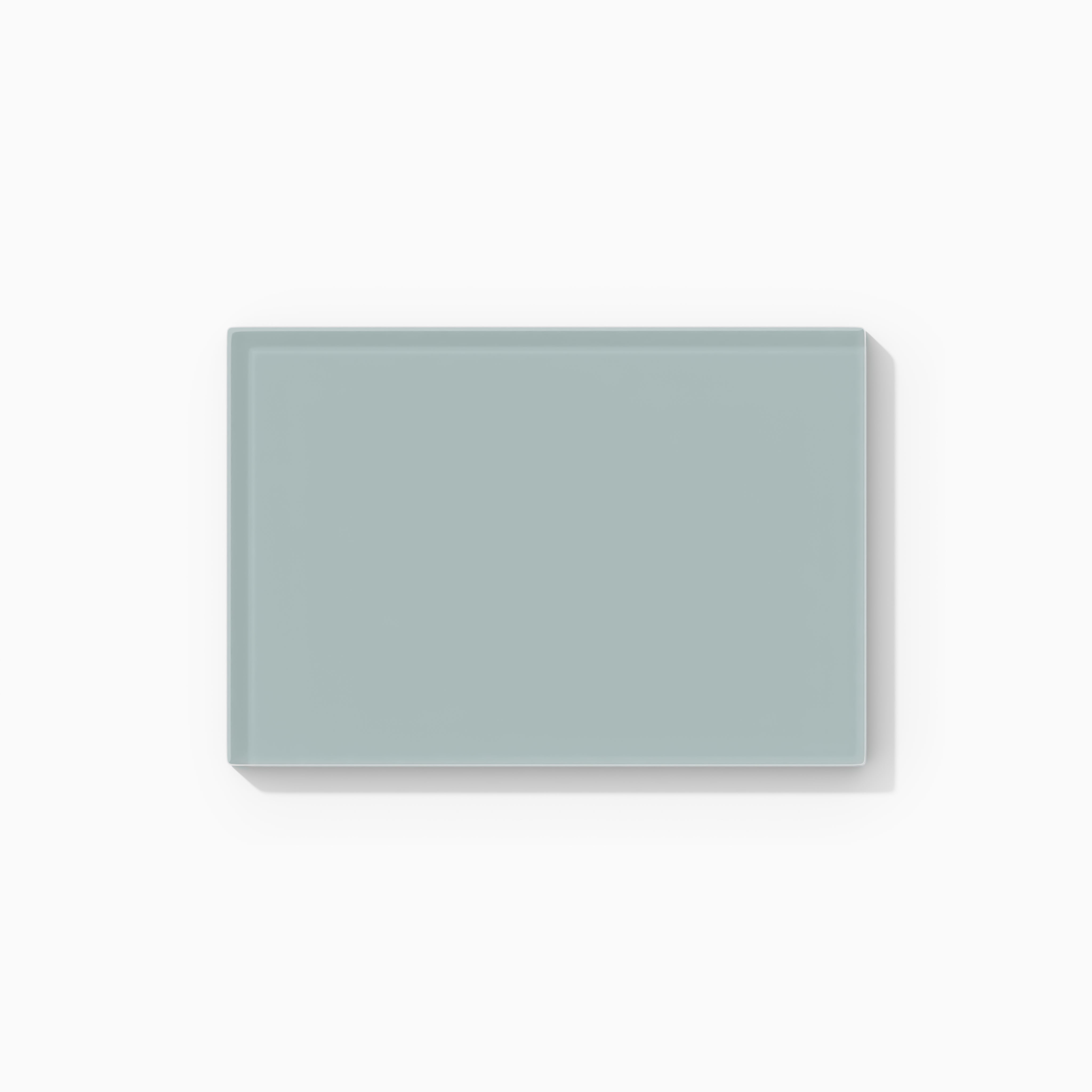 4x6 Glass Tile in Great Blue Heron Gloss