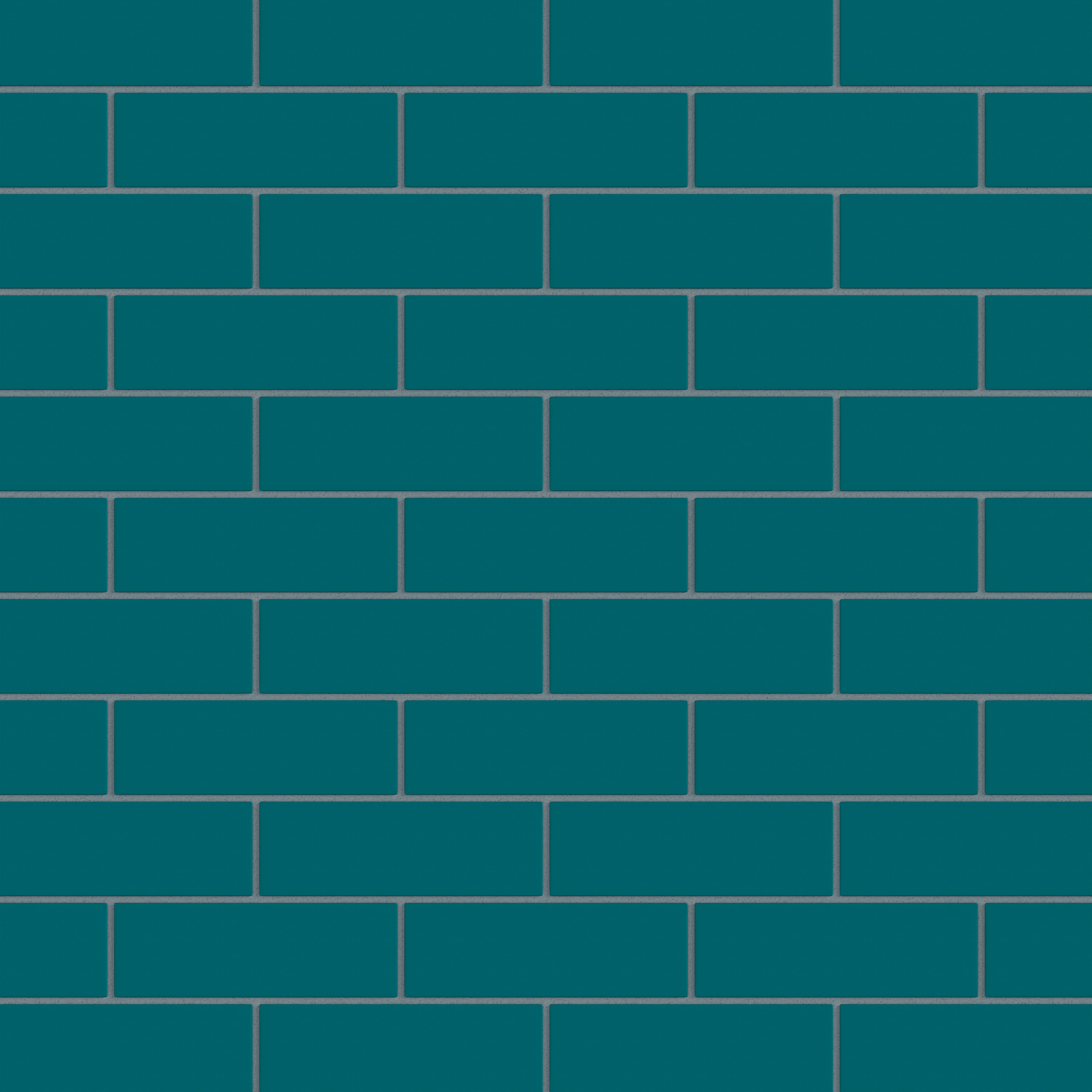 2x6 Natural Press Ceramic Tile in Maya Blue Matte