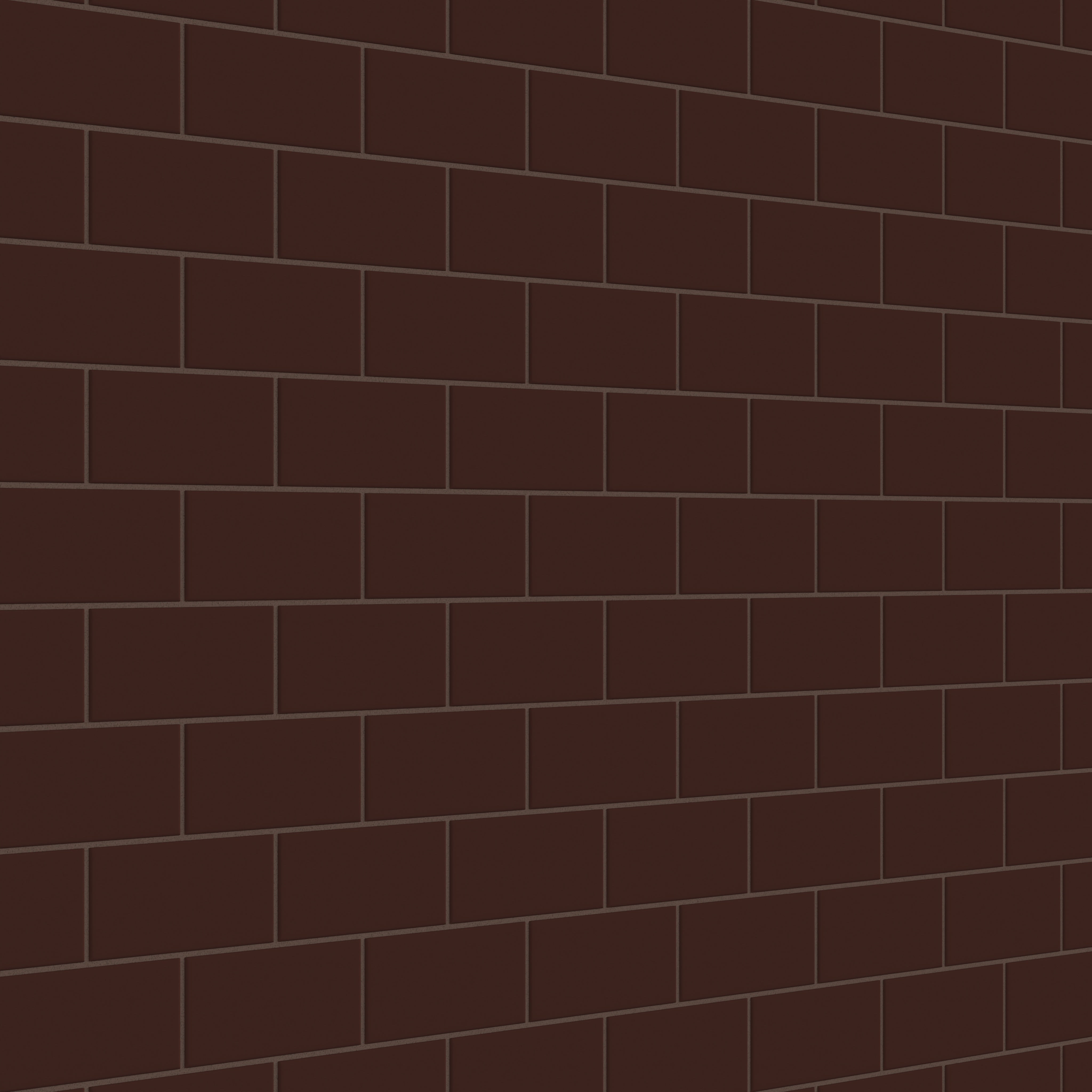 3x6 Original Ceramic Tile in Garnet Matte