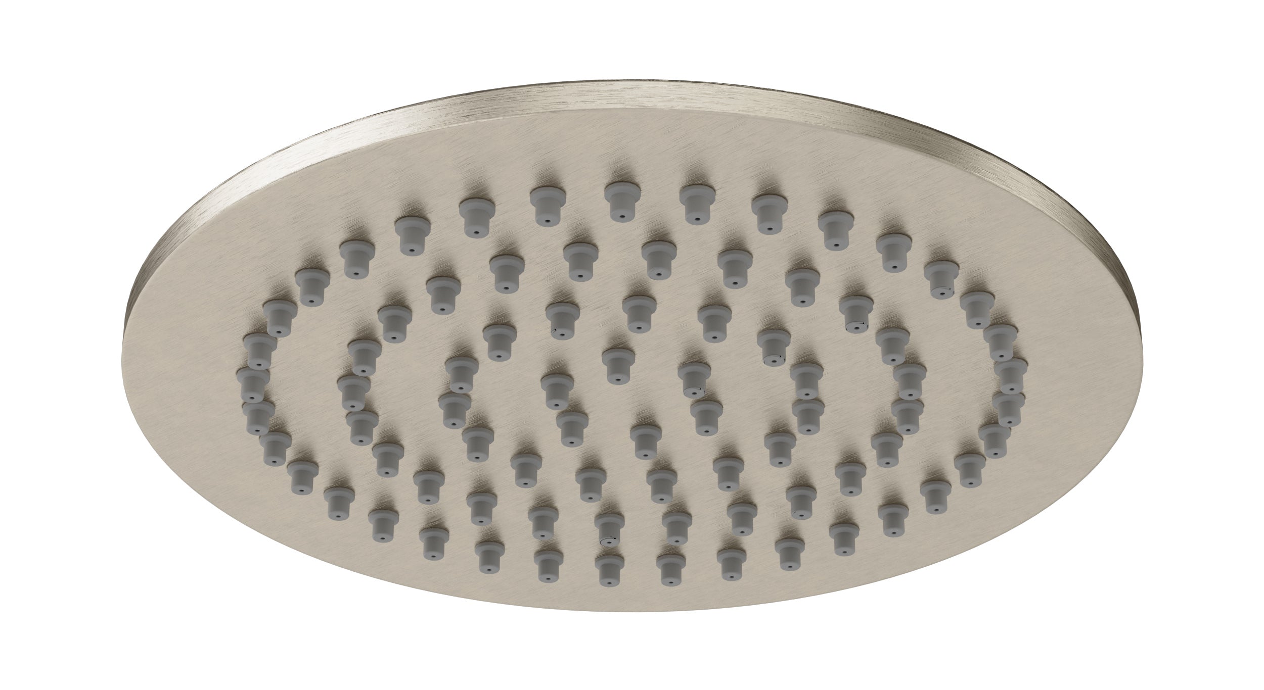 Shower 6" Flat Shower Head in Satin Nickel