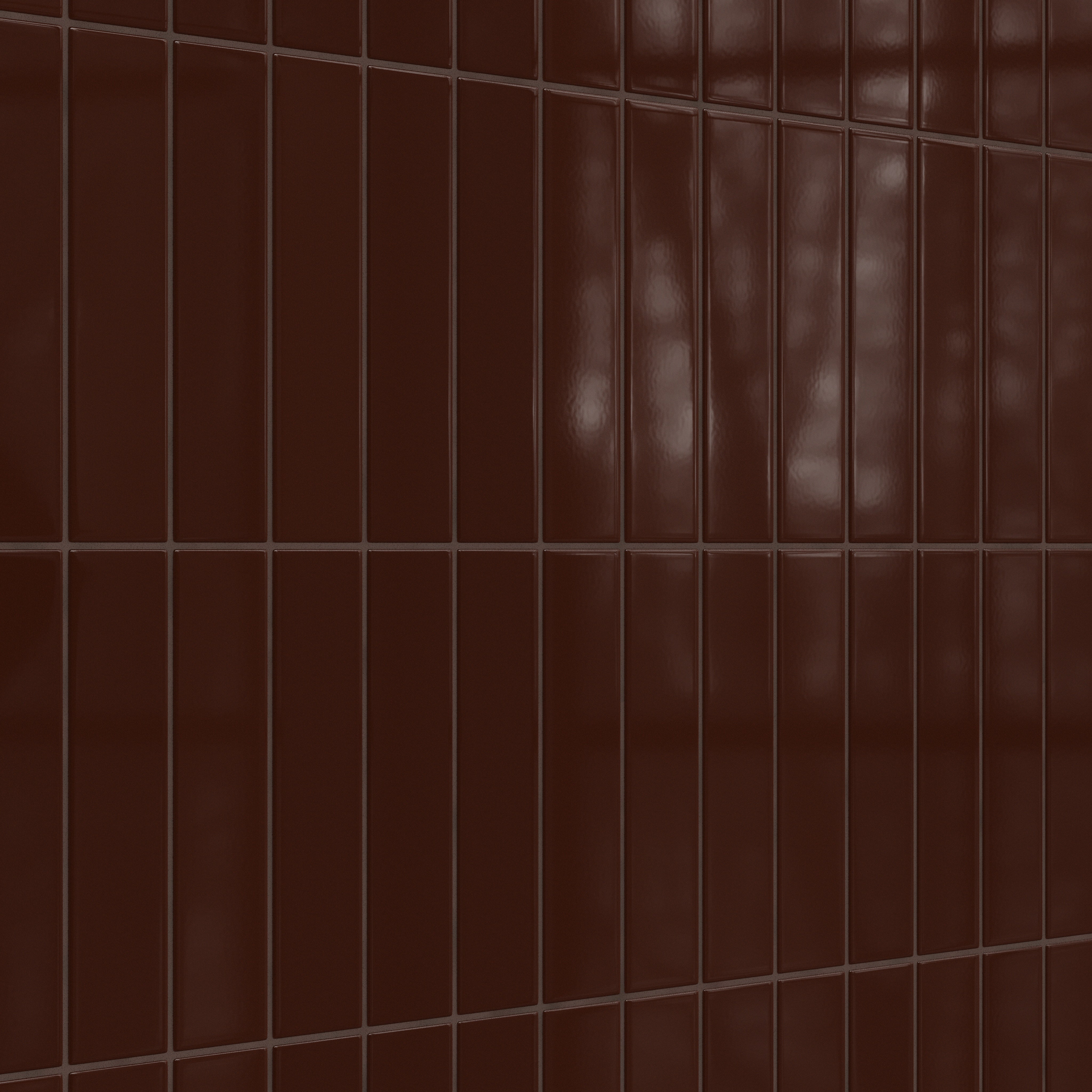Garnet 3x12 Gloss Original Ceramic Tile - Fireclay Tile
