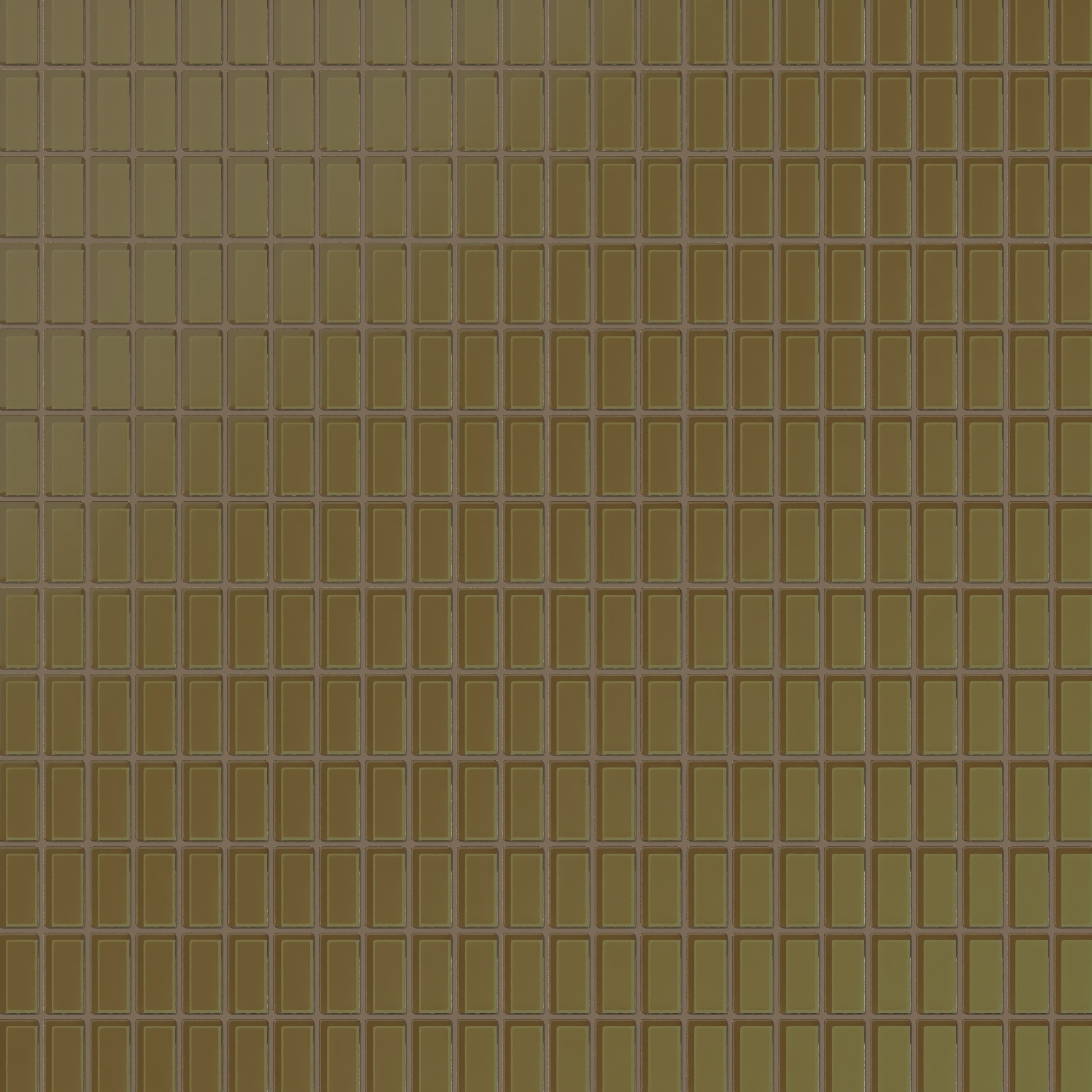 1x2 Straight Set Sheeted Glass Mosaic Tile in Merlin Matte