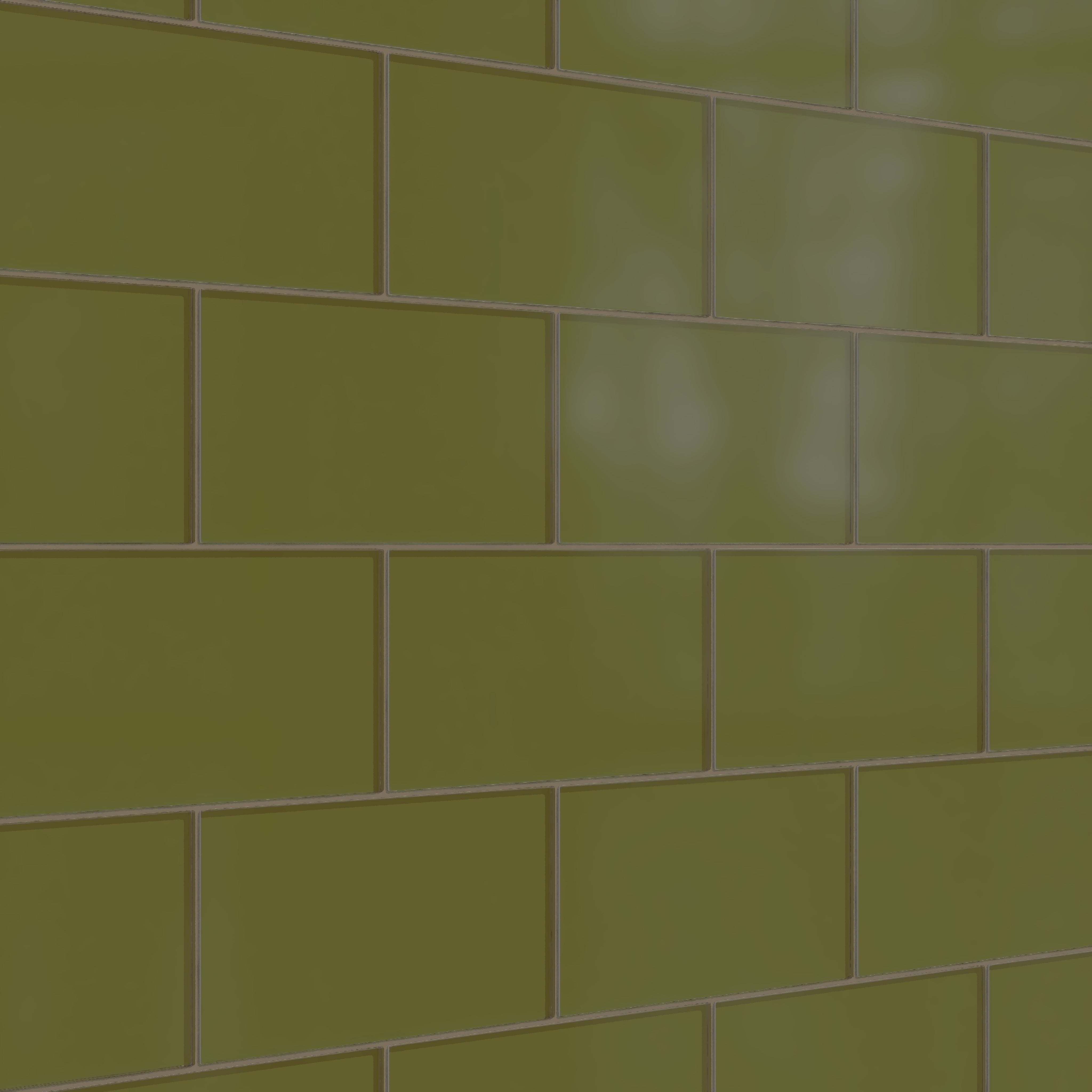 6x12 Glass Tile in Cormorant Matte