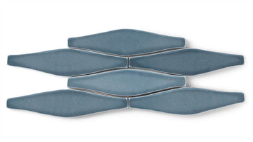 Wave Original Ceramic Tile in Nautical Gloss