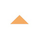 4" Triangle Original Ceramic Tile in Koi Matte