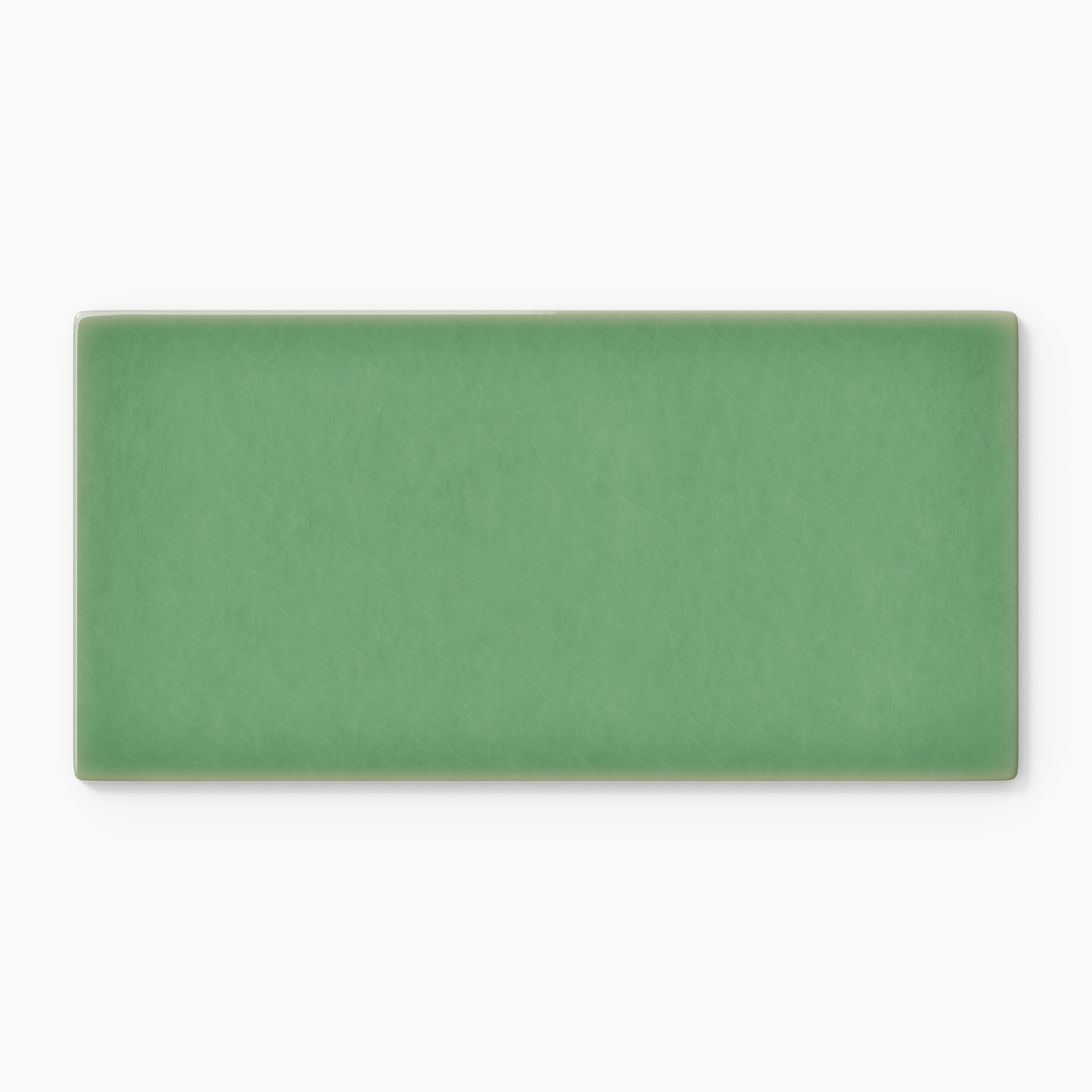 6x12 Original Ceramic Tile in Sea Green Gloss