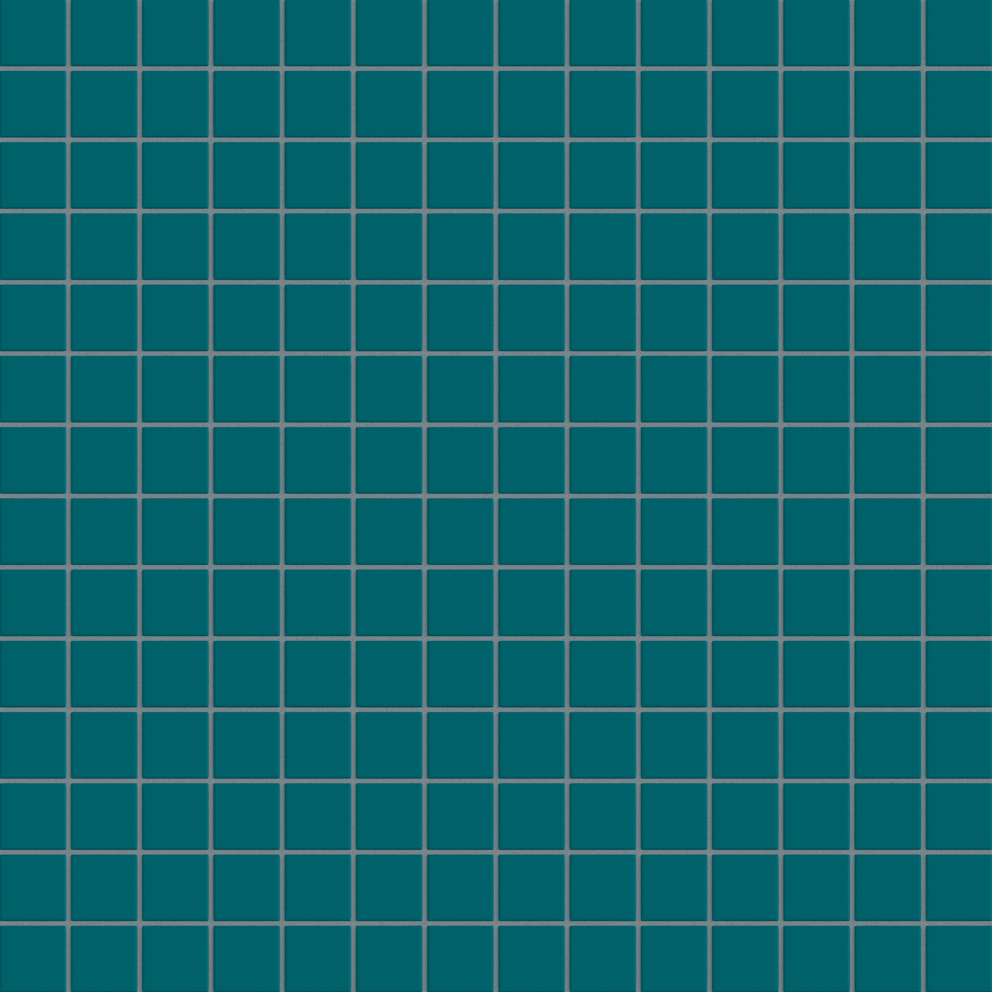 2x2 Straight Set Sheeted Natural Press Ceramic Mosaic Tile in Maya Blue Matte