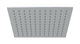 Flatiron 12" Shower Head in Satin Chrome